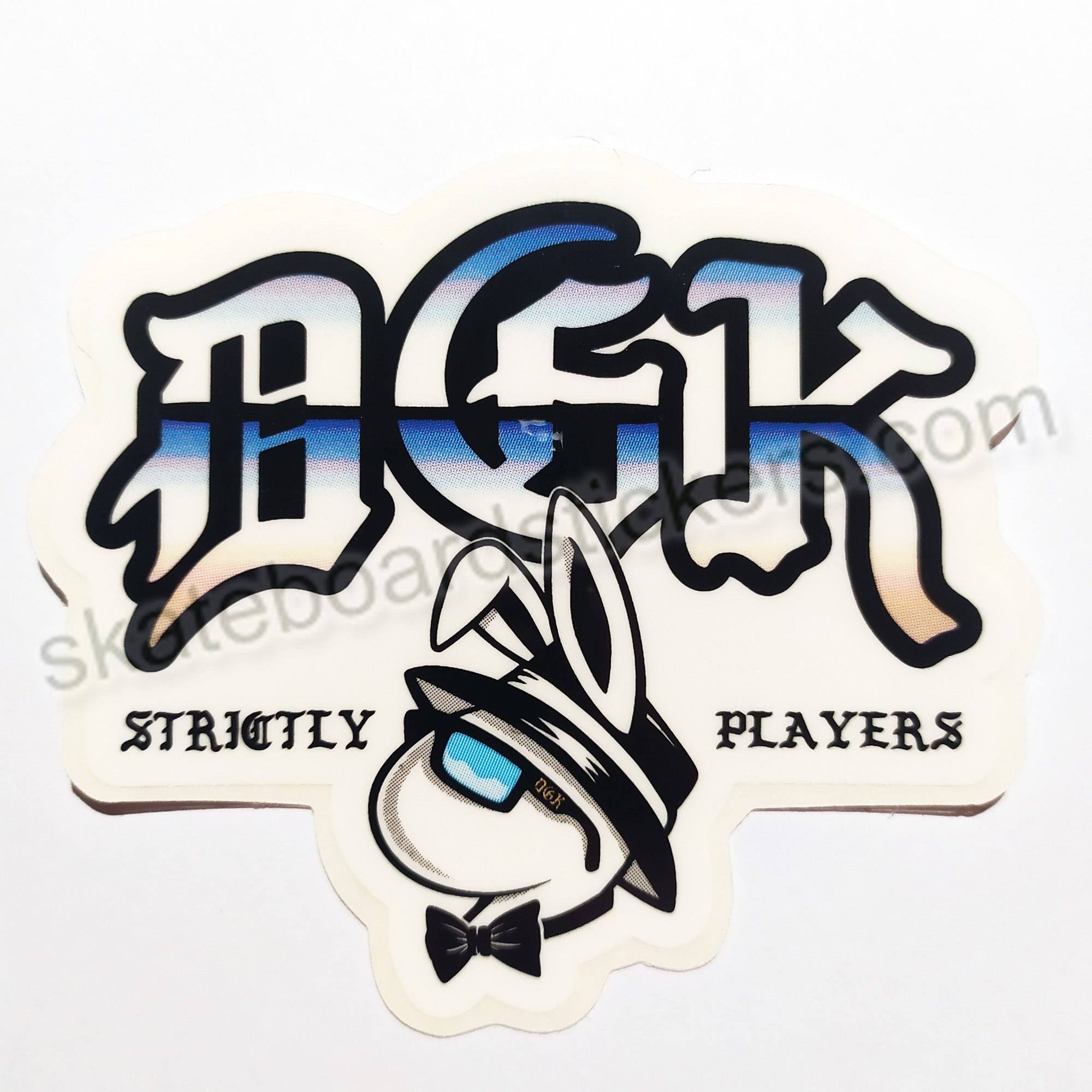 DGK "Strictly Players" Skateboard Sticker - SkateboardStickers.com