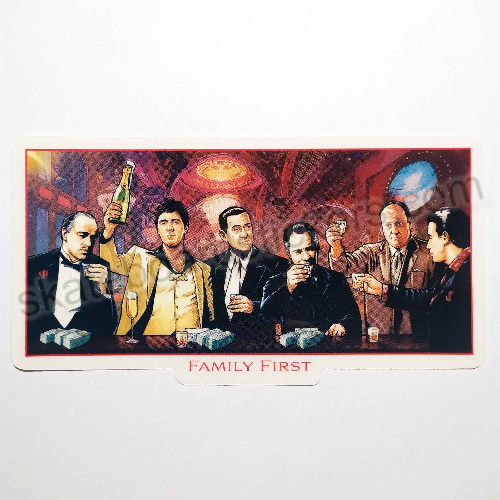 DGK "Dynasty" Skateboard Sticker - SkateboardStickers.com