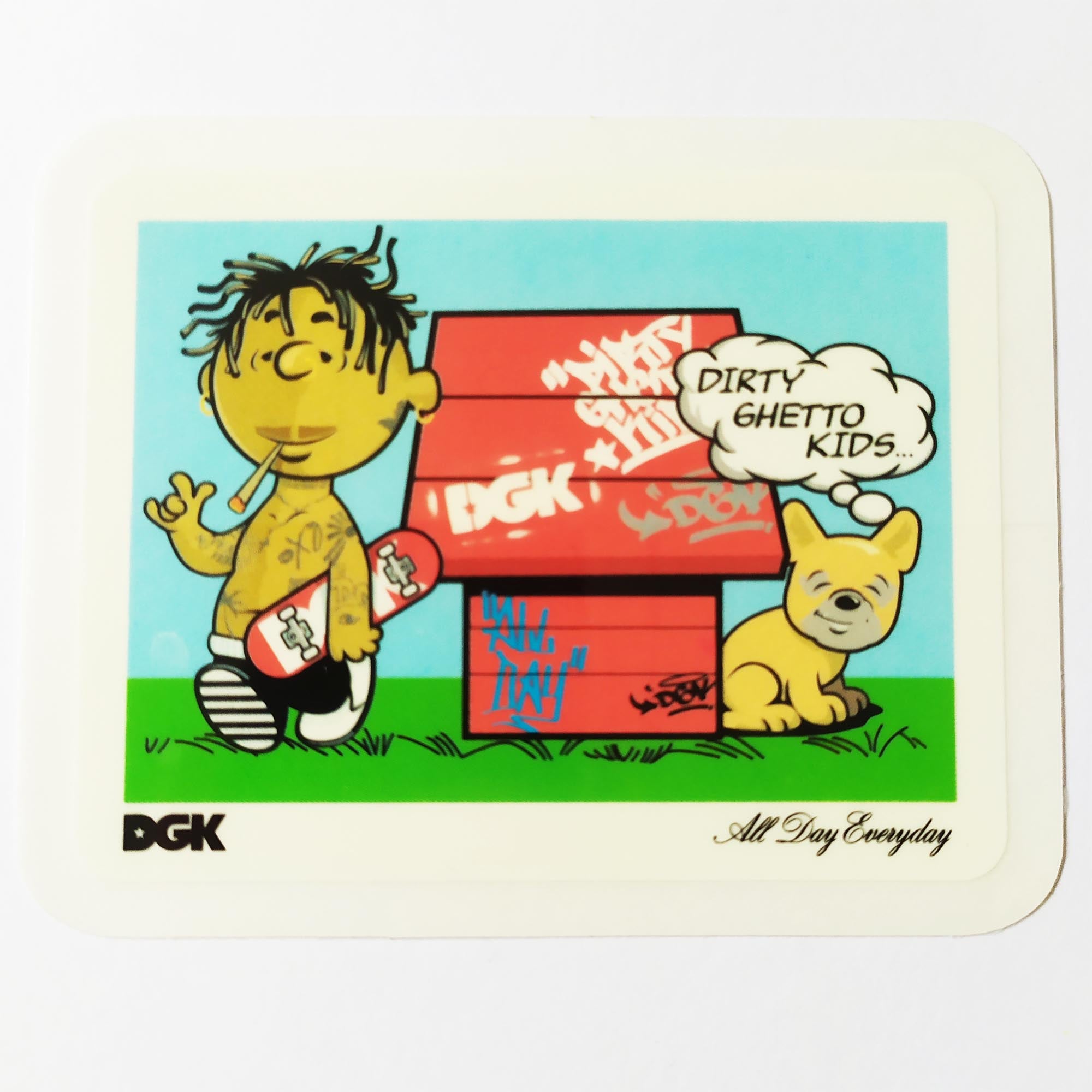 DGK "Still Hood" Skate Sticker - SkateboardStickers.com