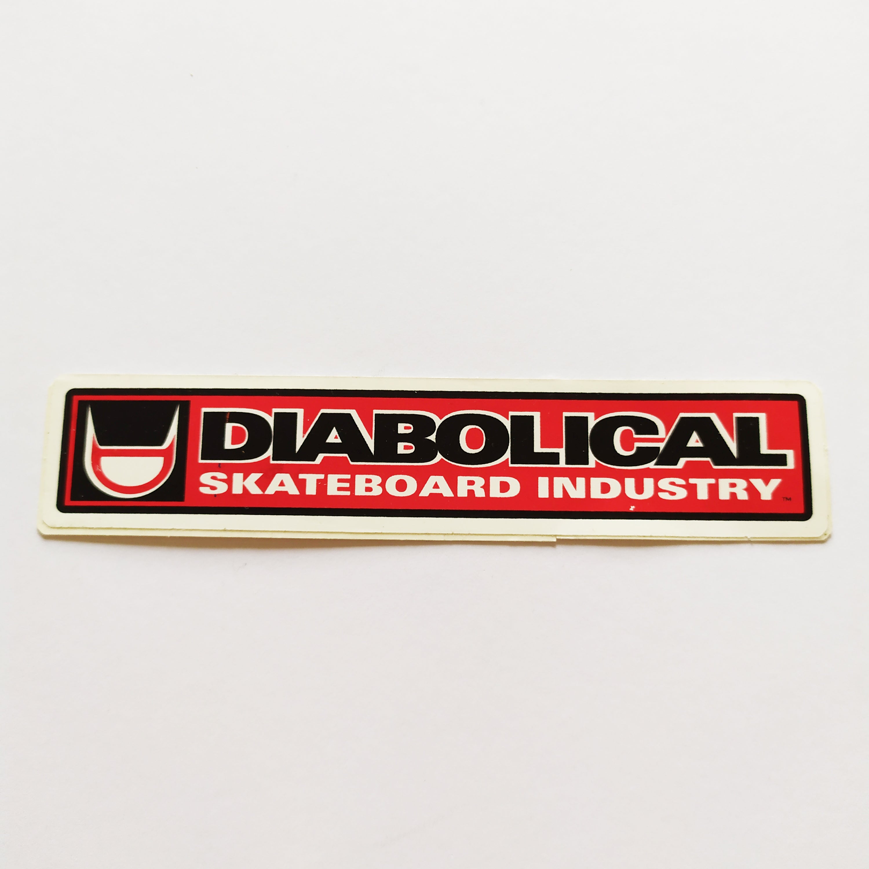 Diabolical Skateboard Industry Skateboard Sticker - SkateboardStickers.com