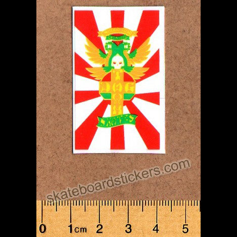 Dogtown Skateboard Sticker - Shogo Kubo Small - SkateboardStickers.com
