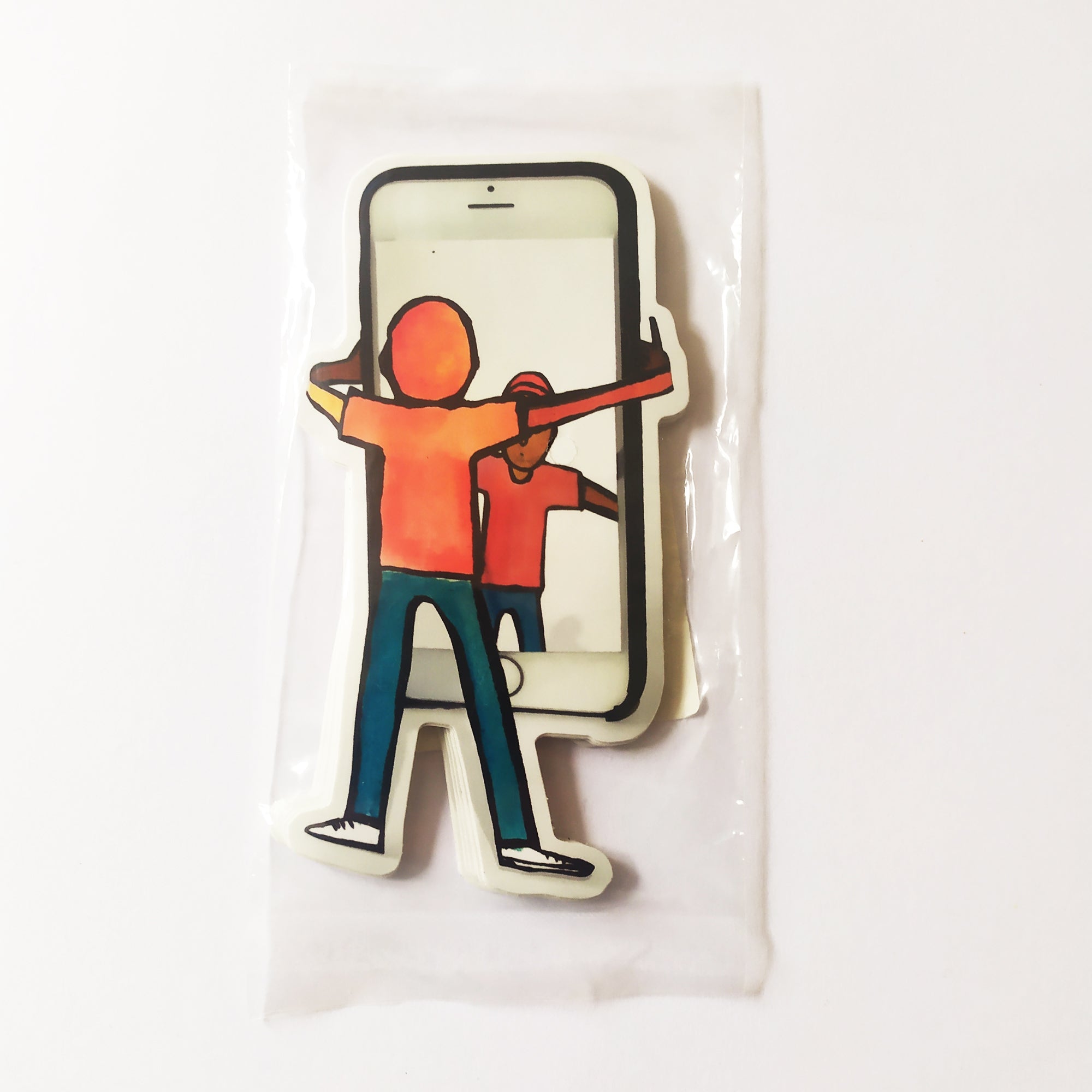 Almost "Selfie" Stickers - 10 pack - sealed - SkateboardStickers.com