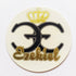 Ezekiel Old School Skateboard Sticker - 5cm across approx black - SkateboardStickers.com