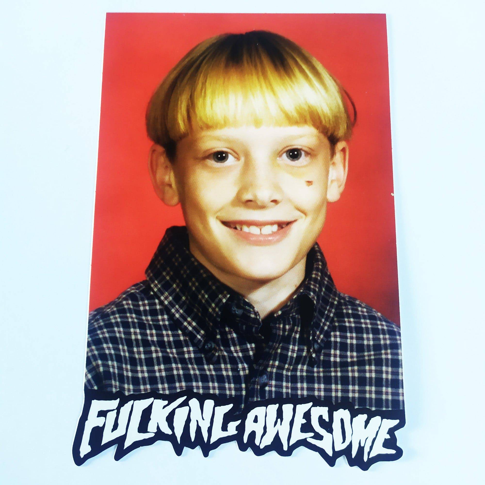 FA / Fucking Awesome Skateboard Sticker - SkateboardStickers.com