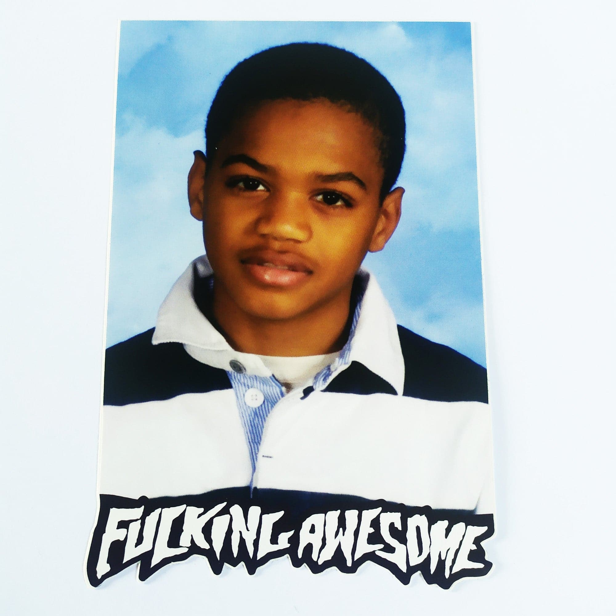 FA / Fucking Awesome Skateboard Sticker - SkateboardStickers.com