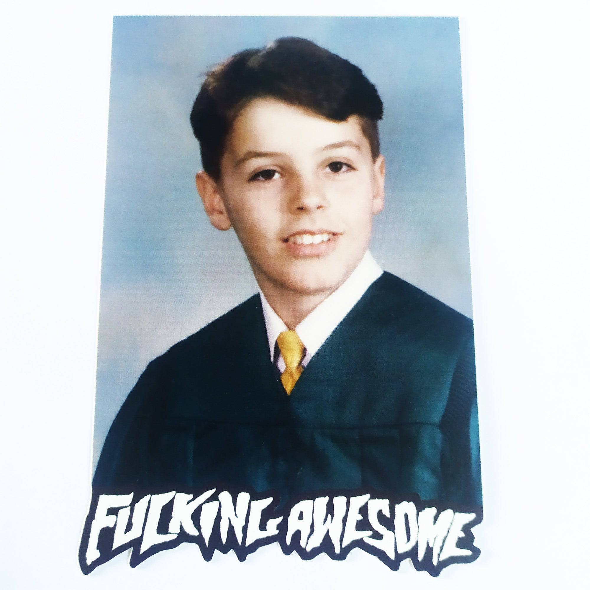 FA / Fucking Awesome Skateboard Sticker - SkateboardStickers.com