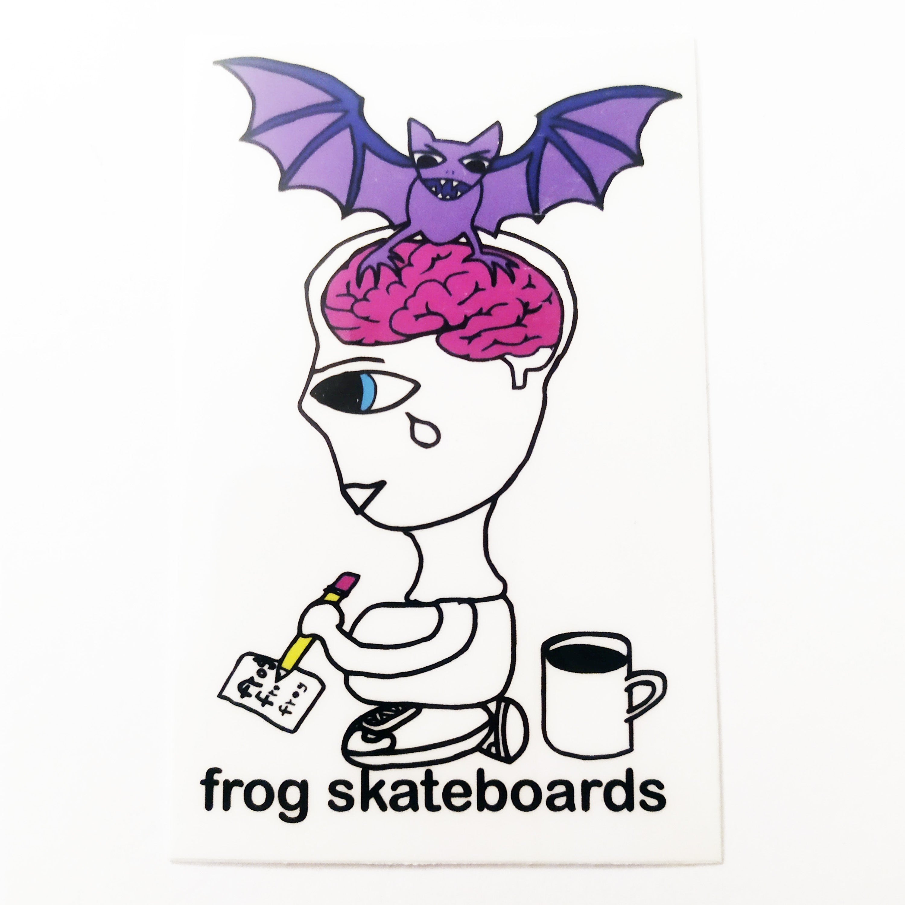 Frog Skateboards Sticker