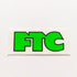 FTC Skateboarding Sticker - SkateboardStickers.com