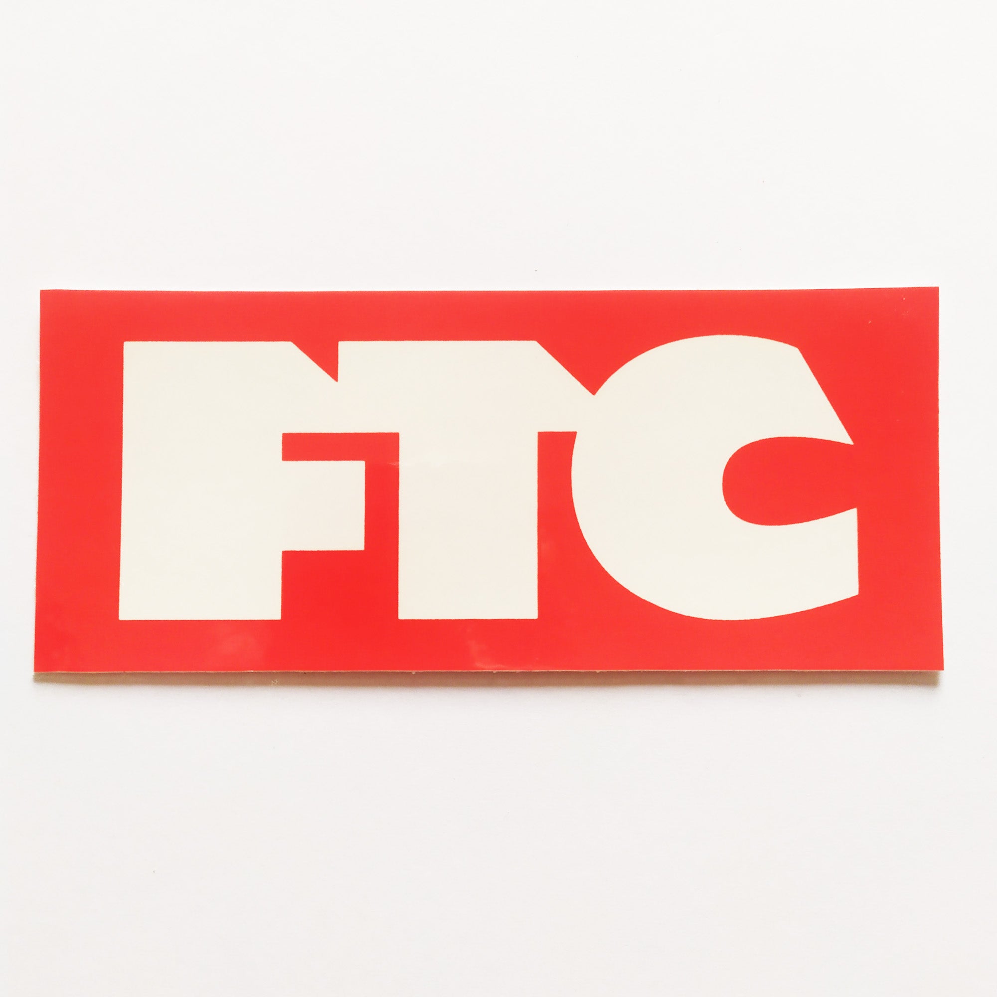 FTC Skateboarding Sticker - SkateboardStickers.com
