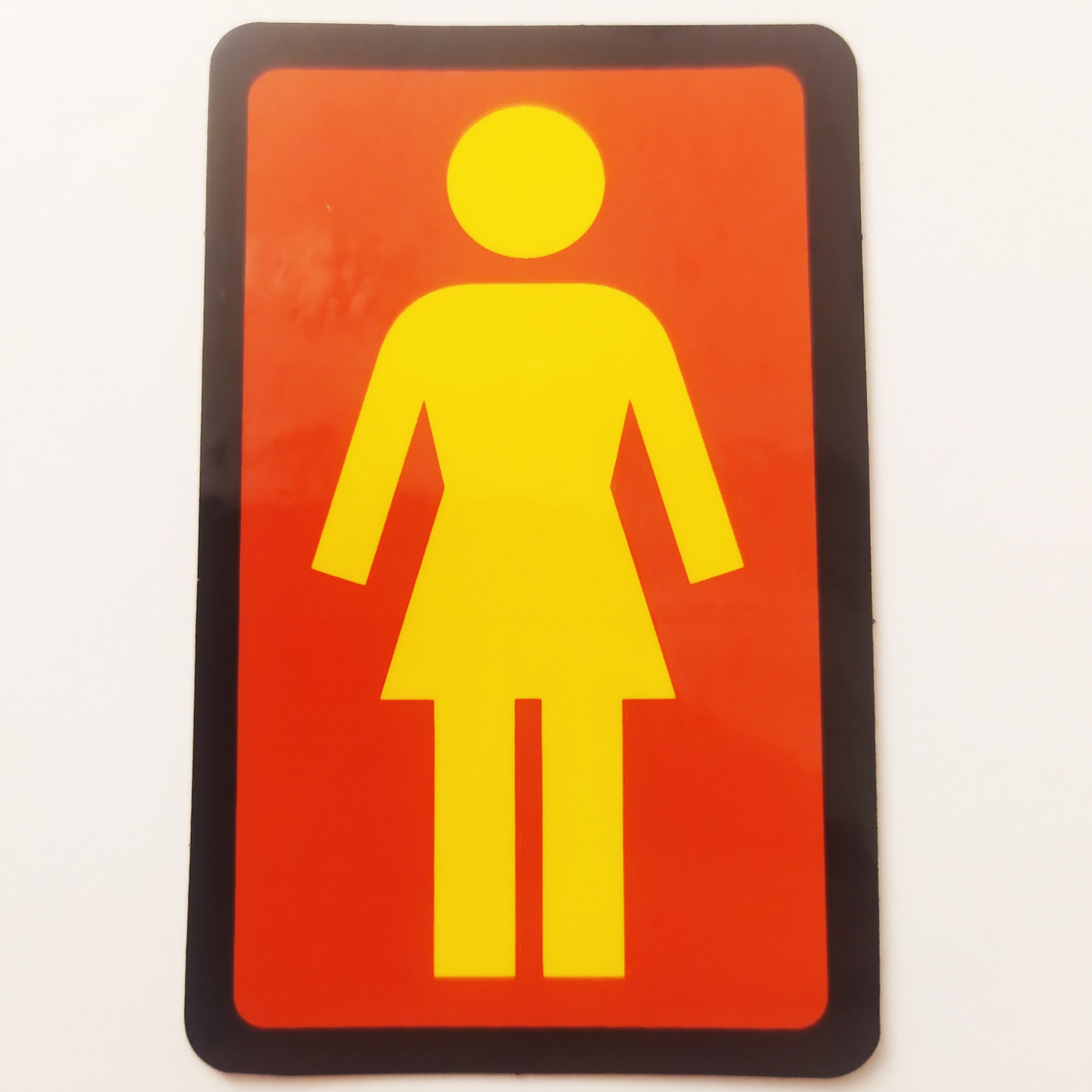 Girl Skateboards Skate Sticker - OG Logo Large