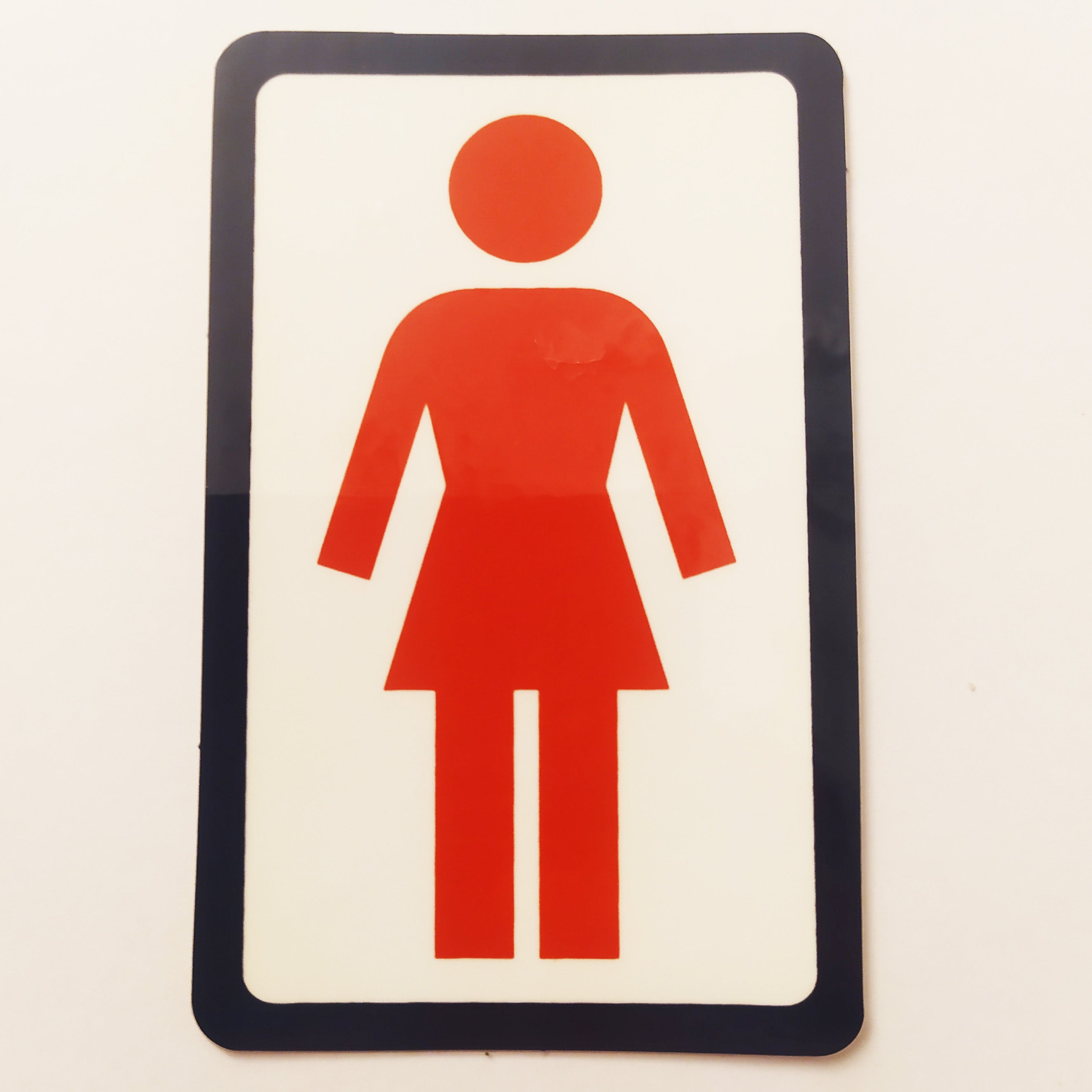 Girl Skateboards Skate Sticker - OG Logo Medium