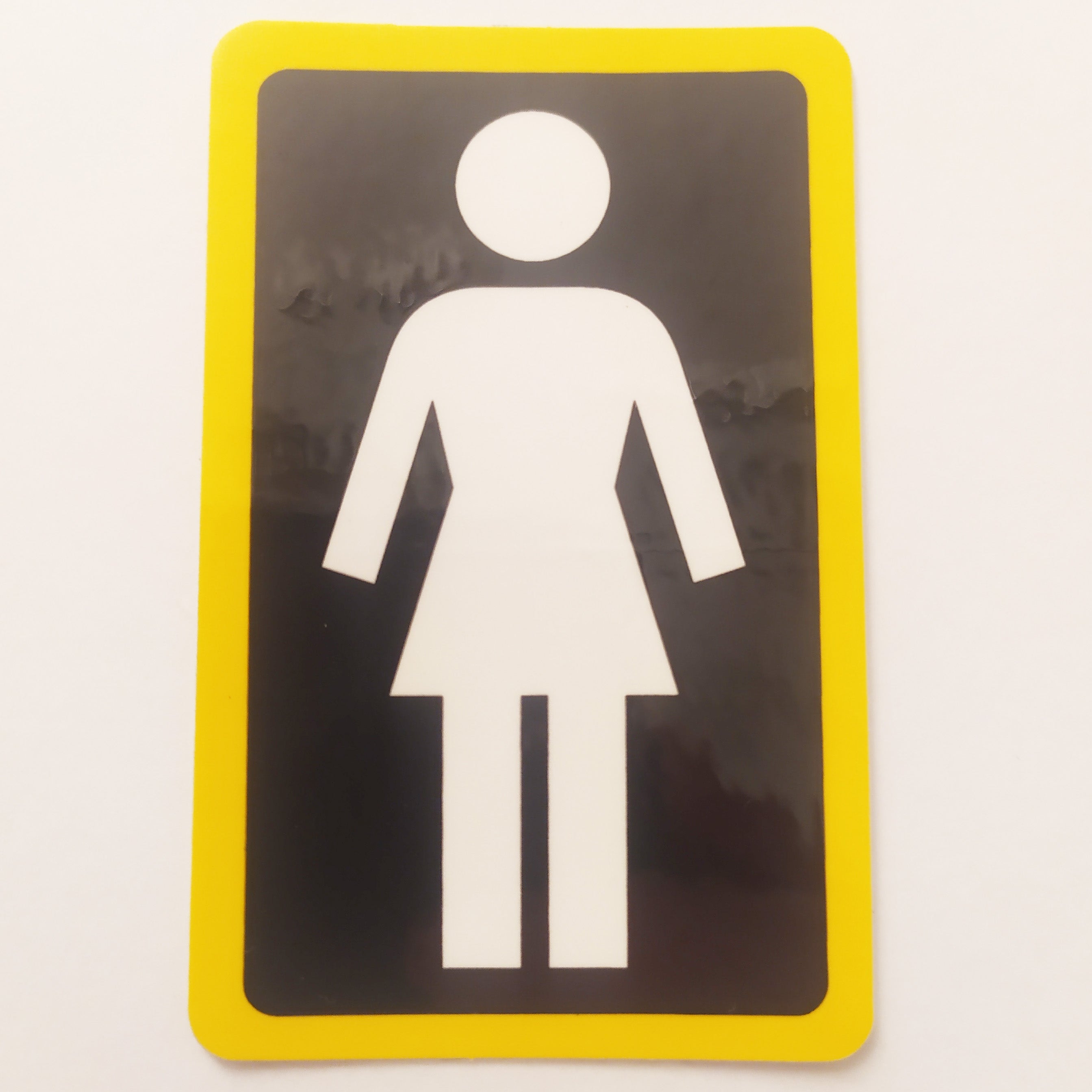 Girl Skateboards Skate Sticker - OG Logo Medium