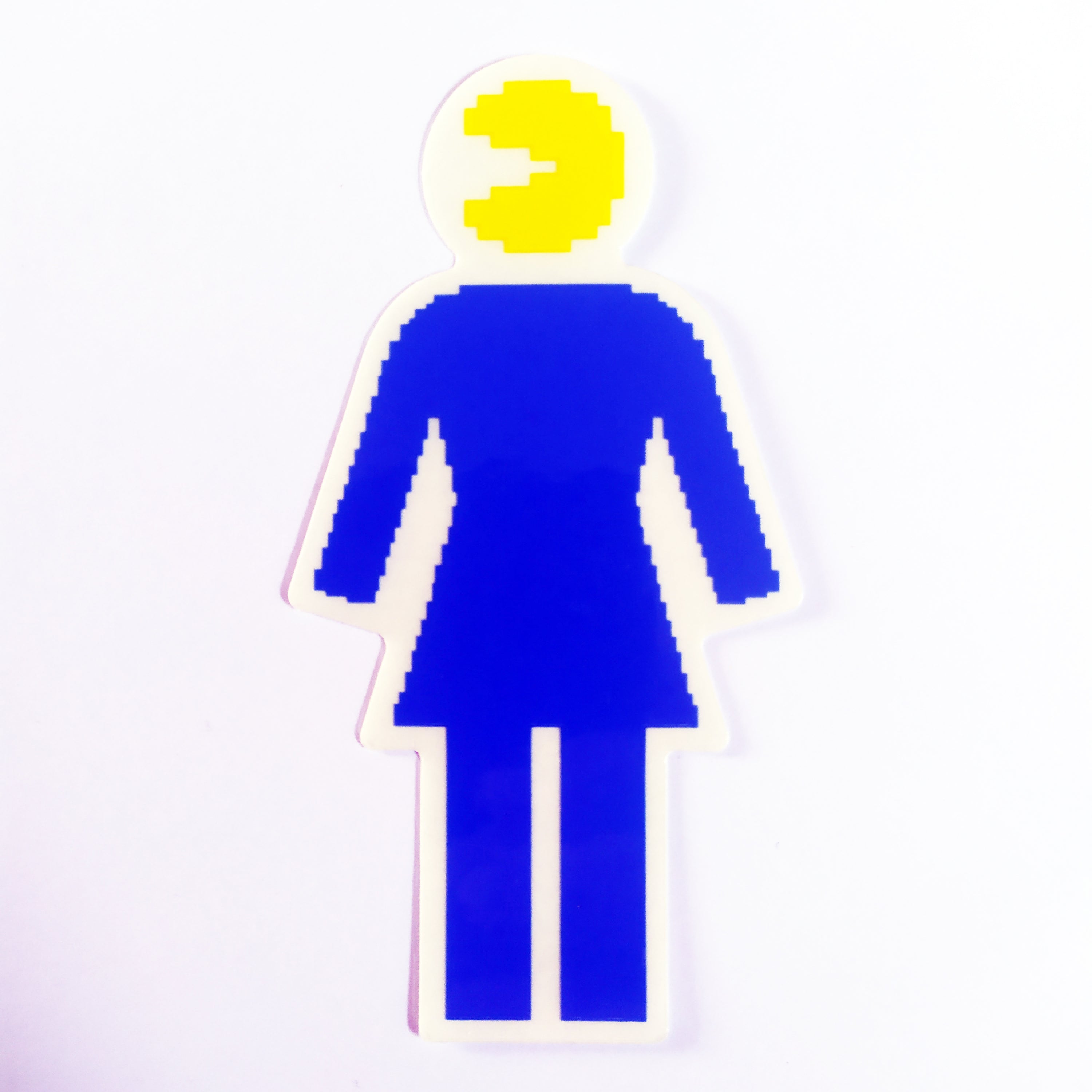 Girl Skateboards X Pac-Man Skate Sticker