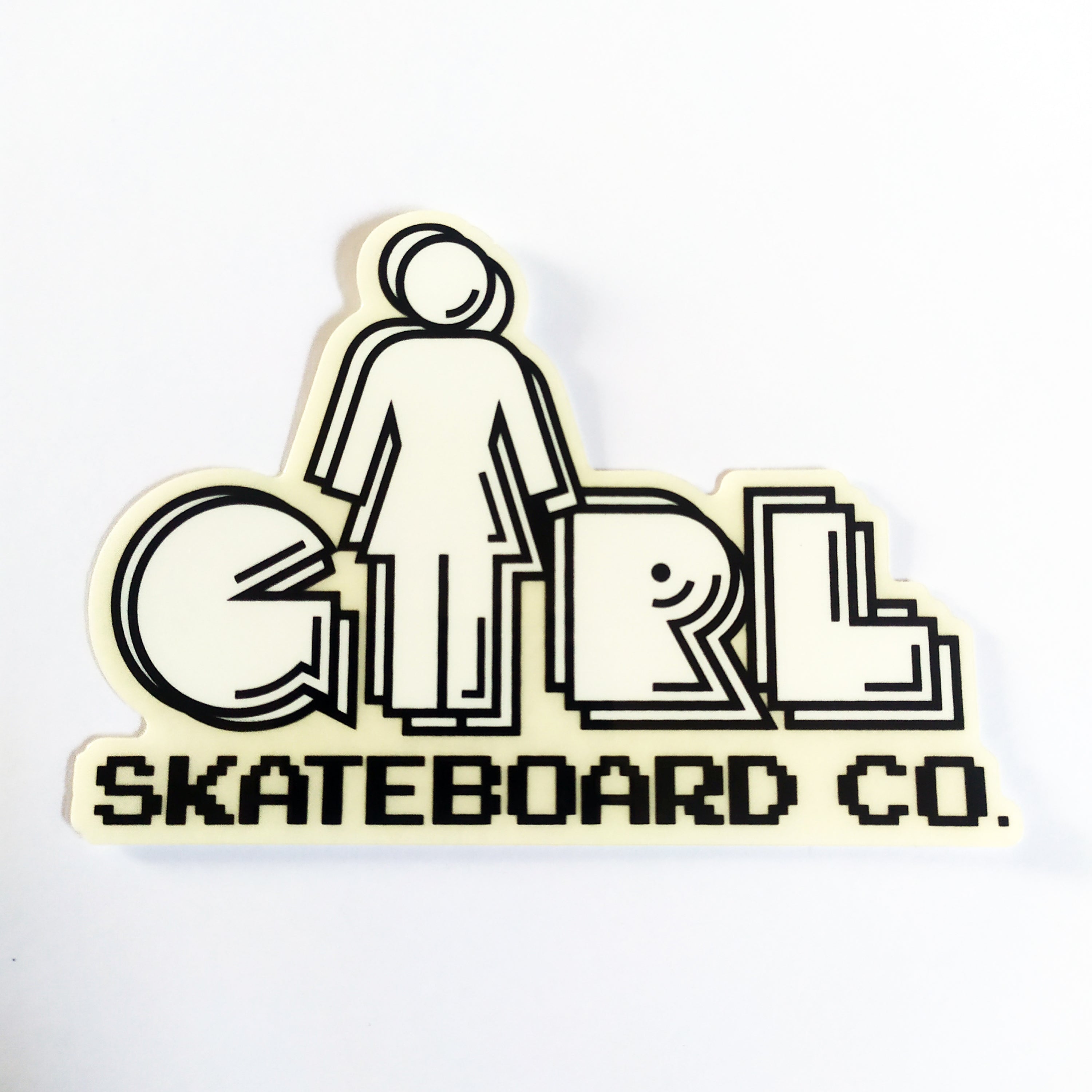 Girl Skateboards X Pac-Man Skate Sticker