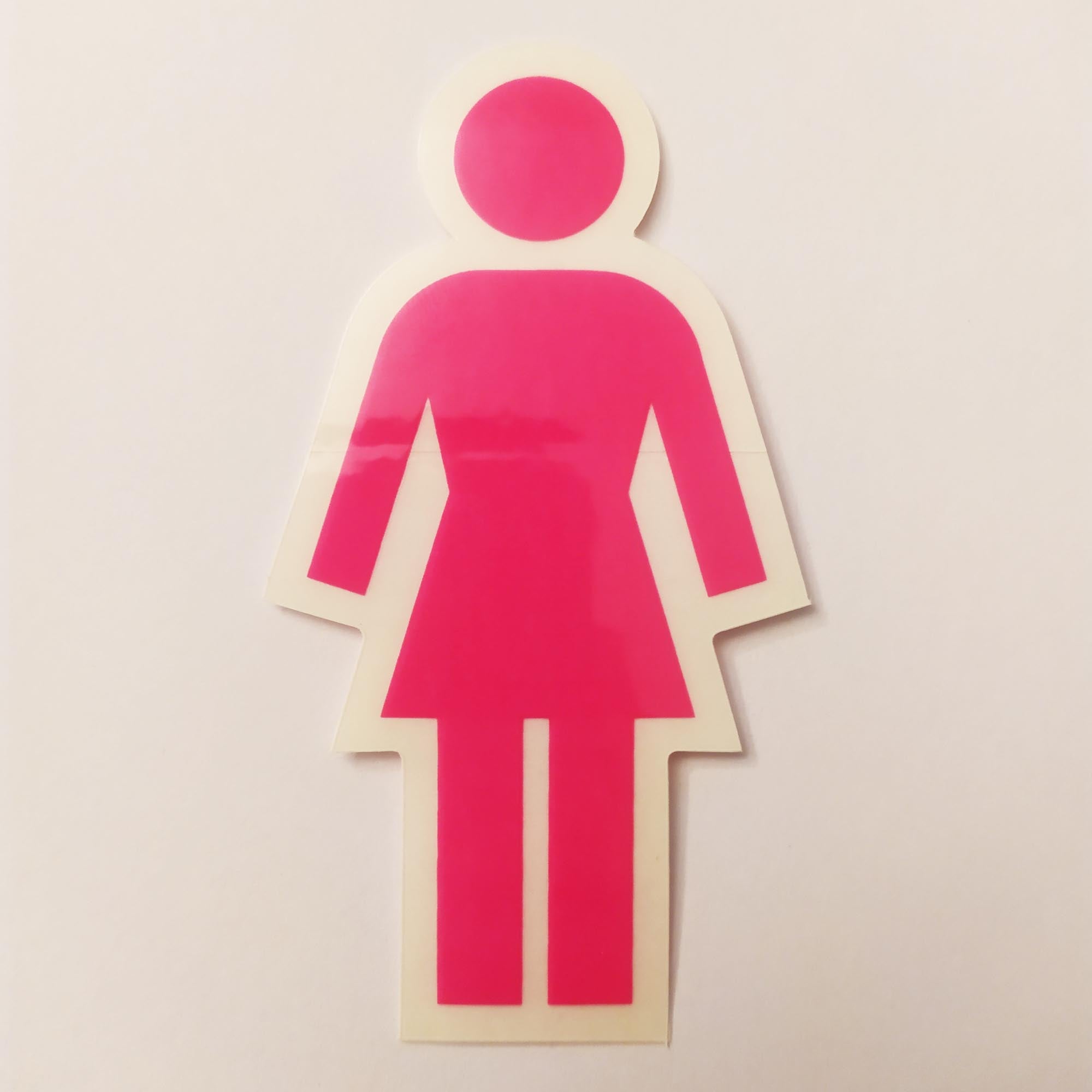 Girl Skateboards Sticker - Pink - SkateboardStickers.com
