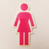 Girl Skateboards Sticker - Pink - SkateboardStickers.com