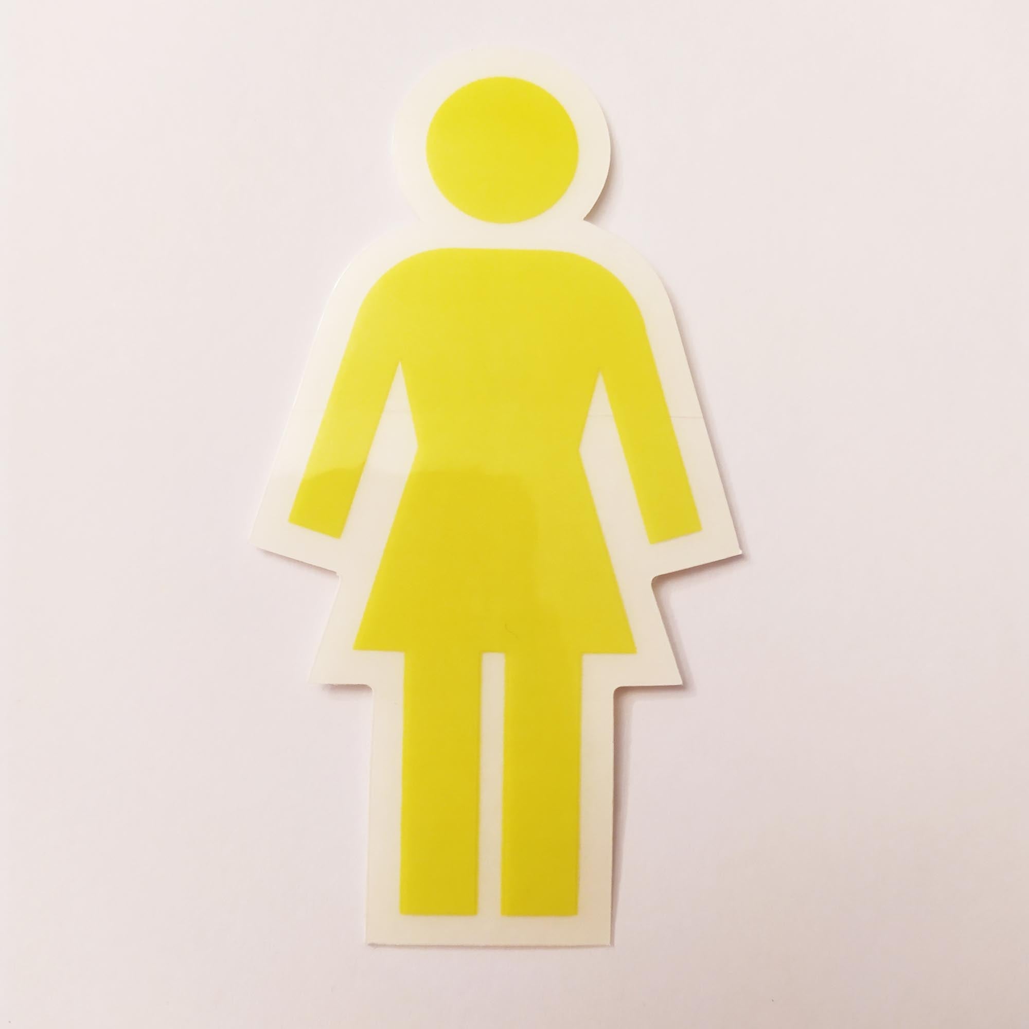 Girl Skateboards Sticker - Black - SkateboardStickers.com