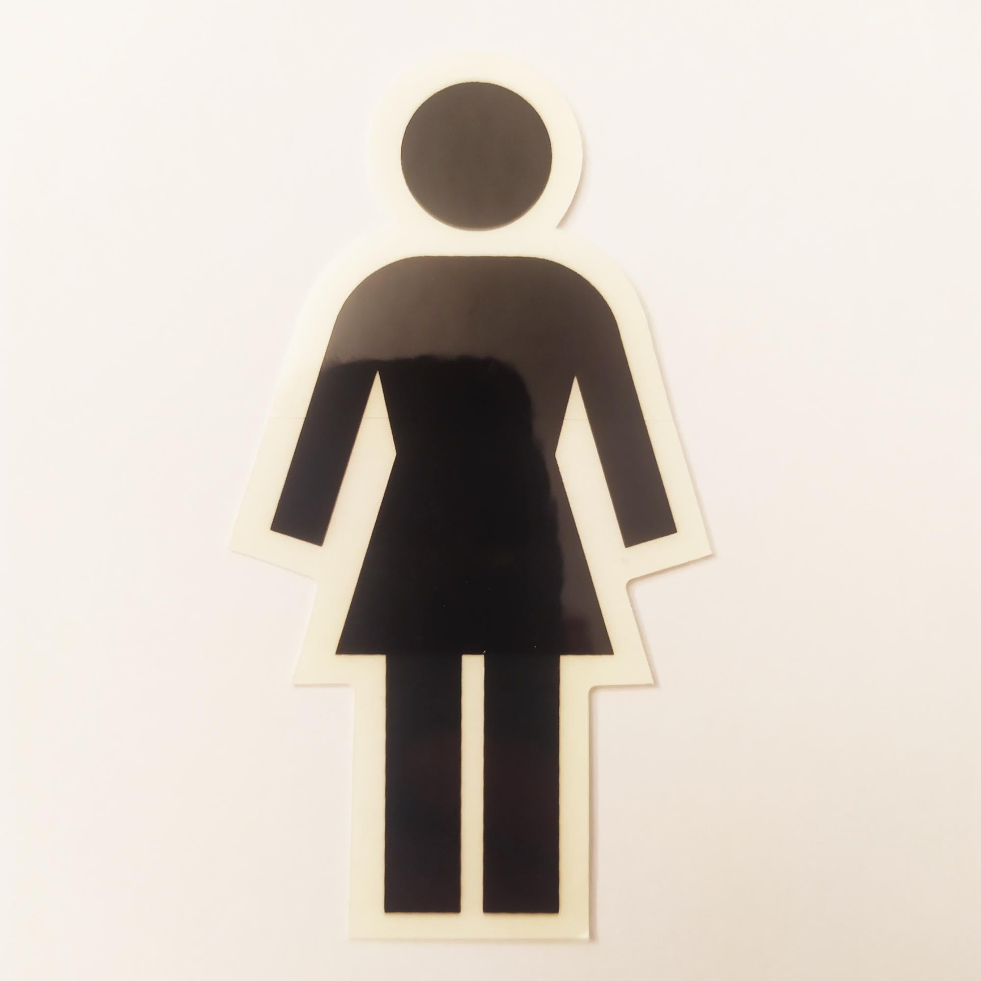 Girl Skateboards Sticker - Black - SkateboardStickers.com