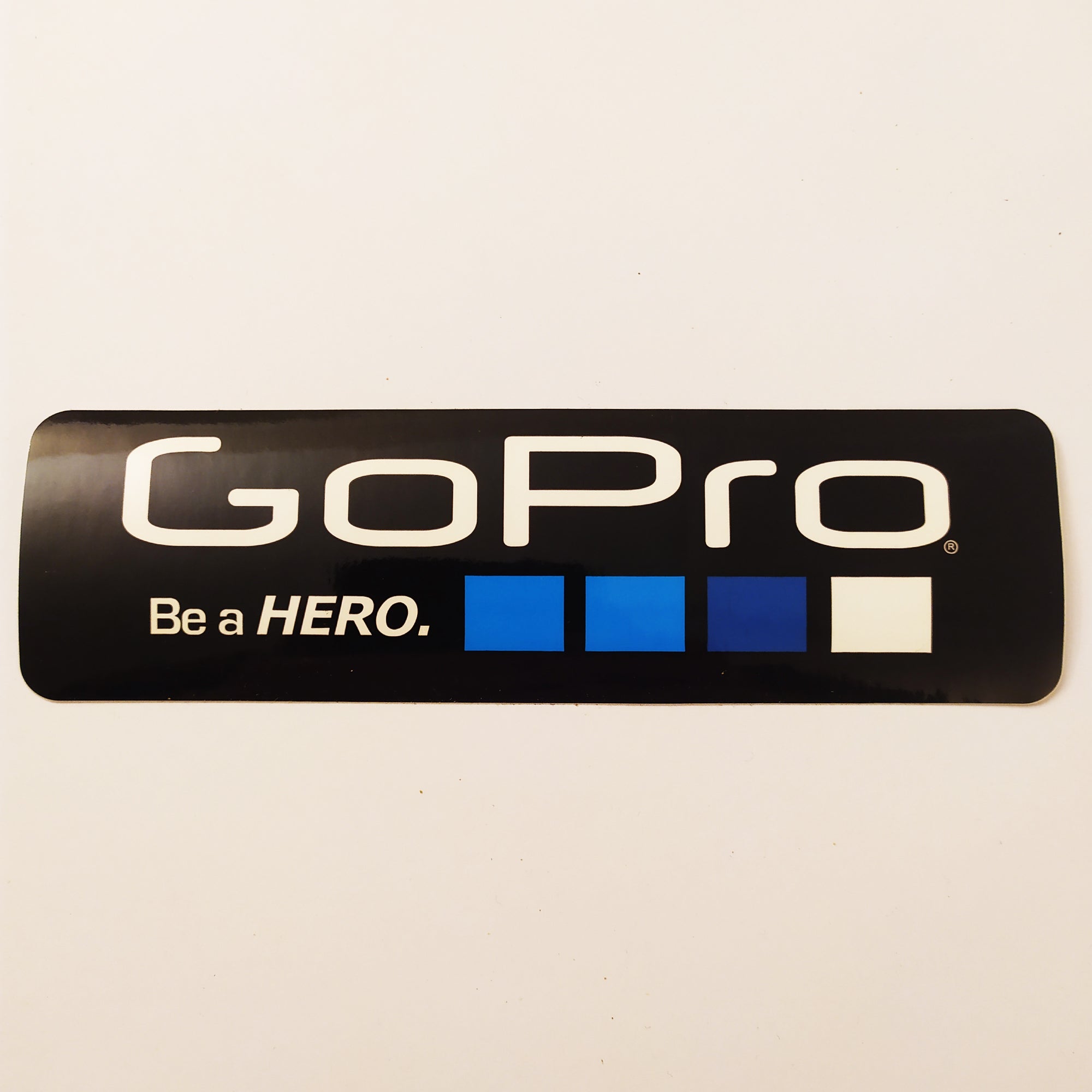 GoPro "Be A Hero" Sticker - 20.5 cm - SkateboardStickers.com