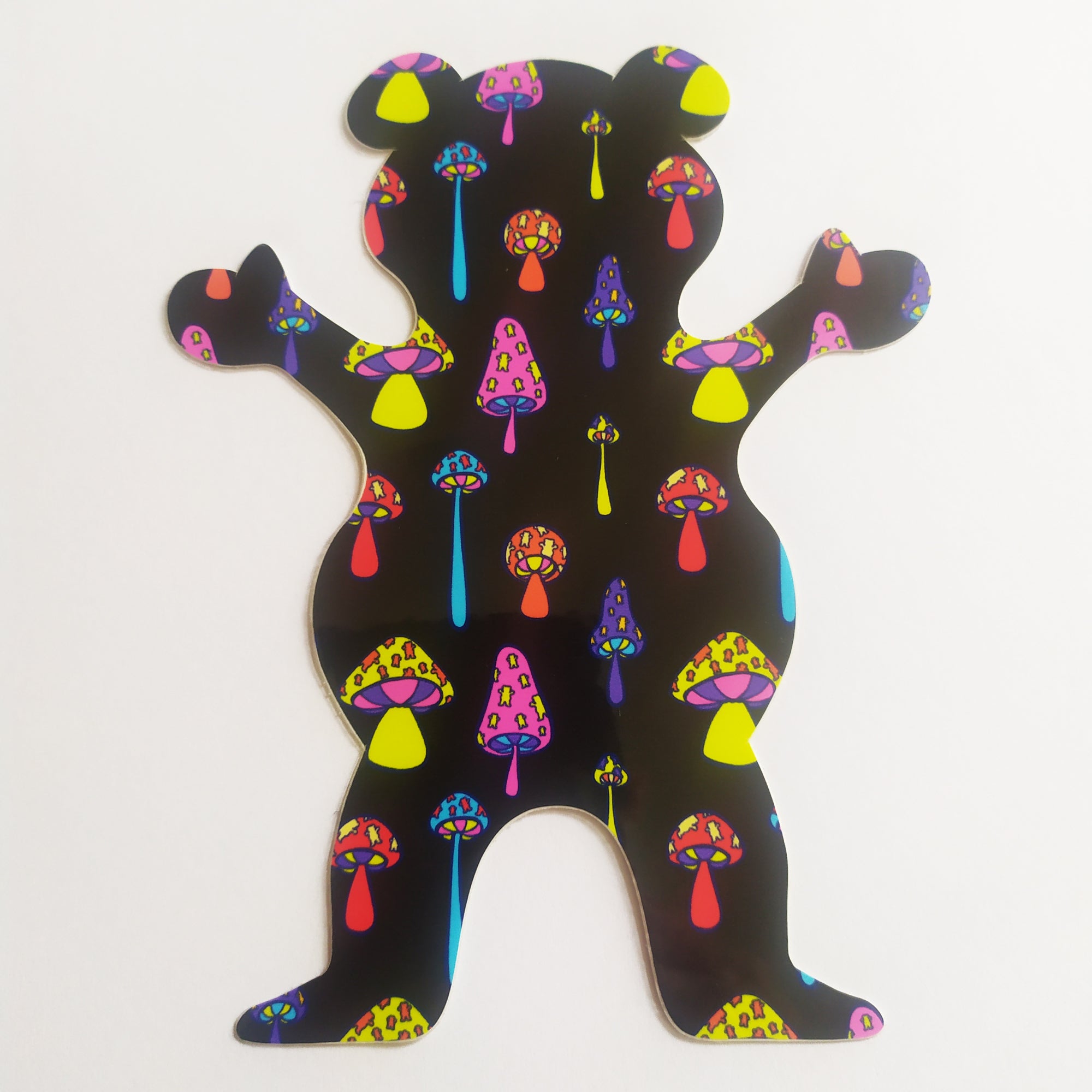 Grizzly Griptape Skateboard Sticker - SkateboardStickers.com