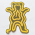 Grizzly Griptape Skateboard Sticker - XL Bear - 12.5cm high approx - SkateboardStickers.com