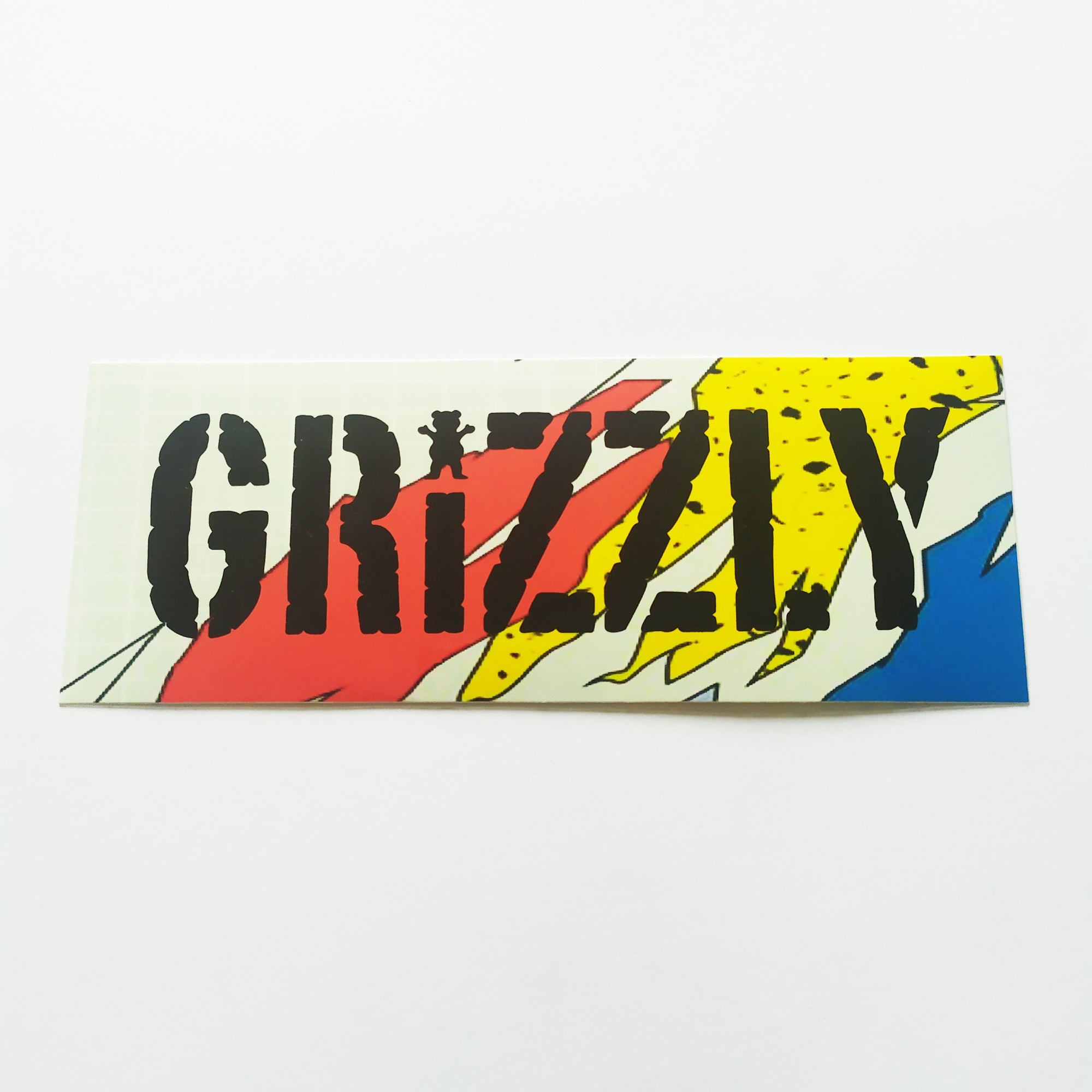 Grizzly Griptape Skateboard Sticker - SkateboardStickers.com