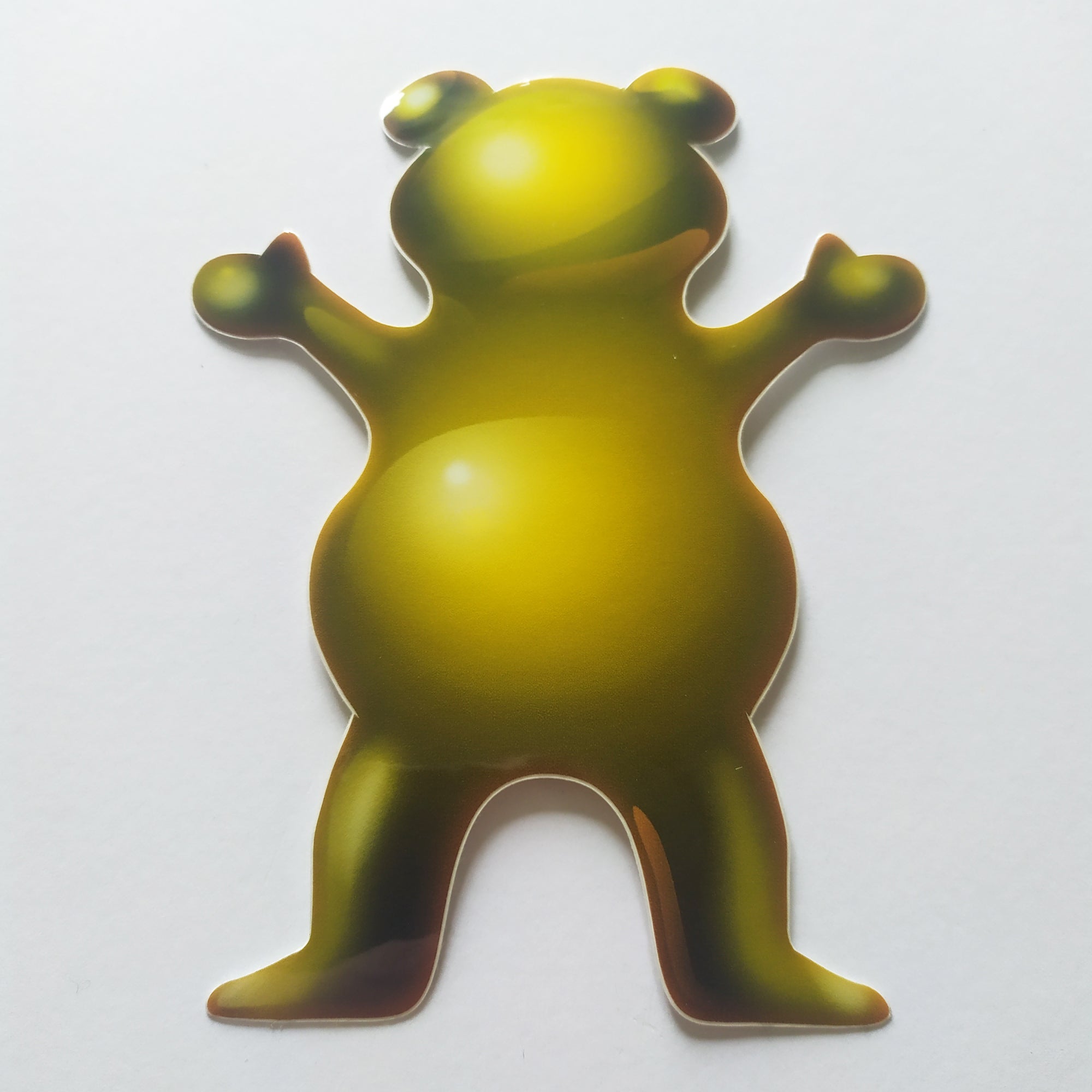 Grizzly Griptape Skateboard Sticker - SkateboardStickers.com