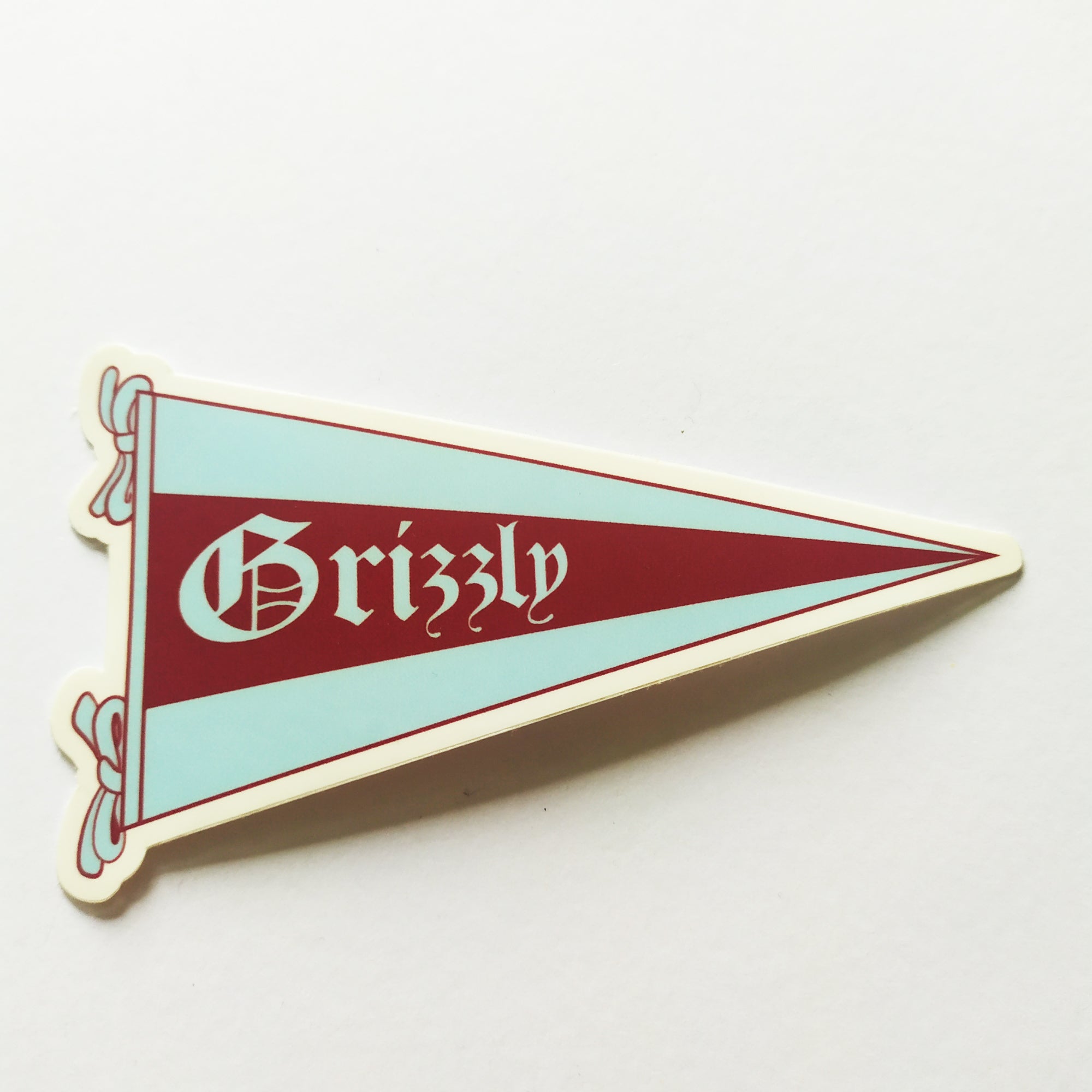 Grizzly Griptape Skateboard Sticker - SkateboardStickers.com
