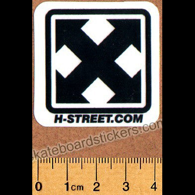 H-Street Skateboard Sticker - SkateboardStickers.com