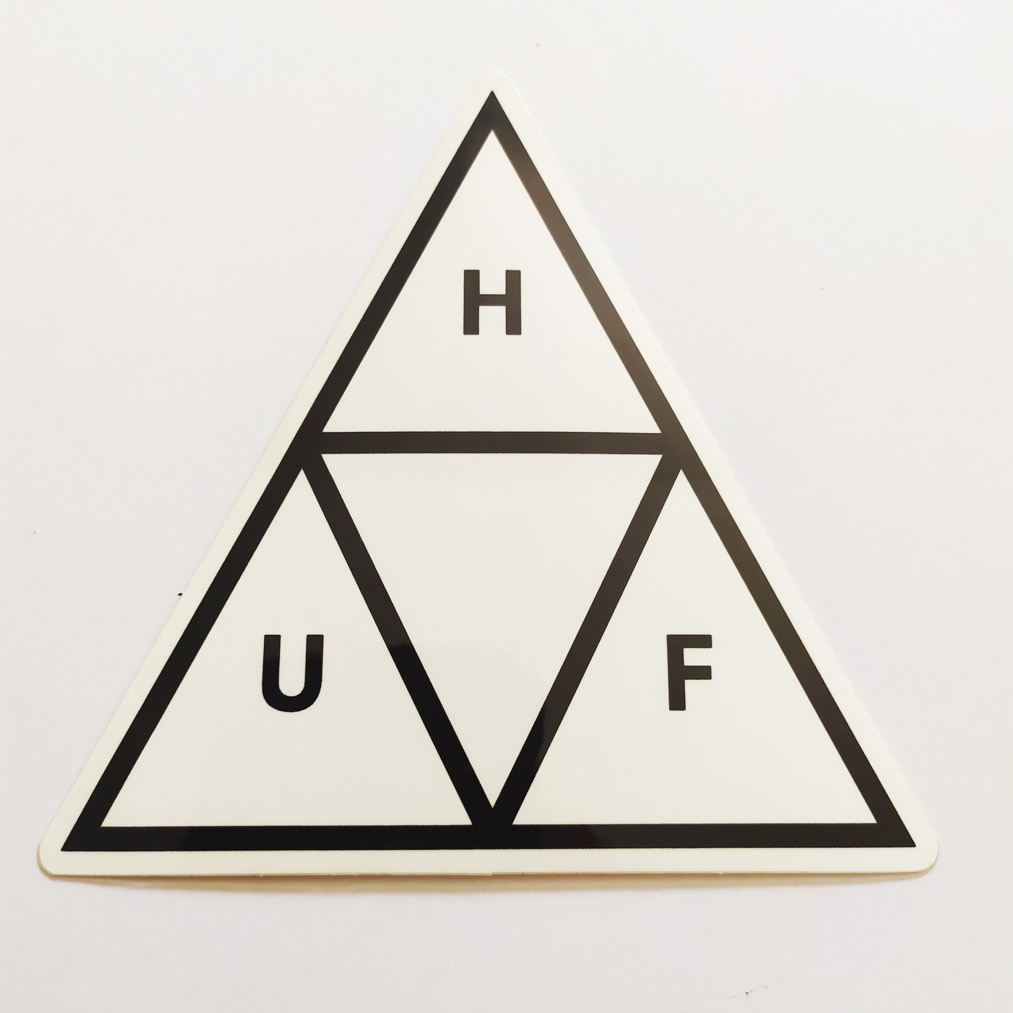 HUF "Triangle" Skate Sticker - SkateboardStickers.com