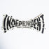Independent Trucks Skateboard Sticker Shatter Span Black - SkateboardStickers.com