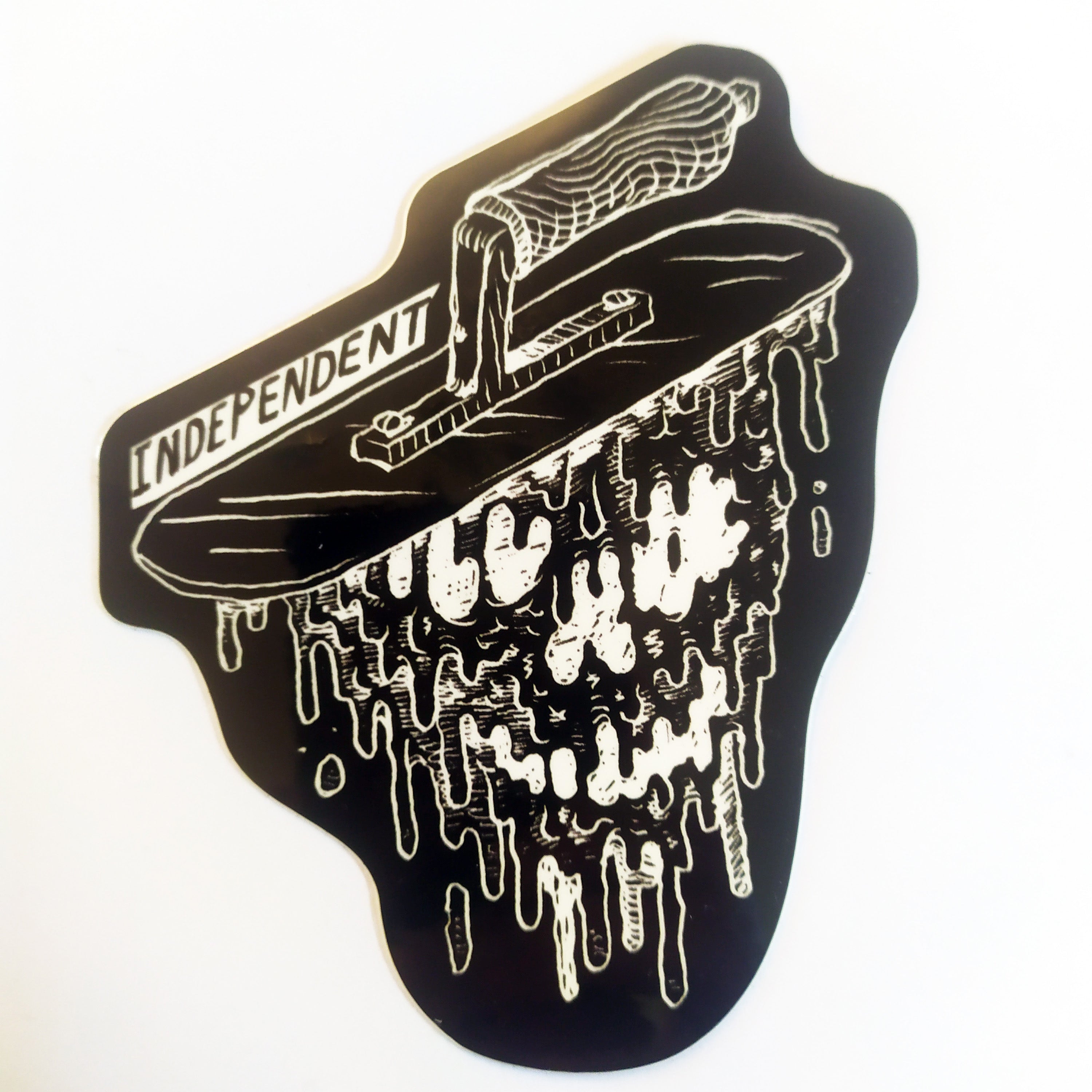 Independent Trucks X Bratrud Notebook Skate Sticker