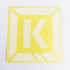 Kink BMX Sticker - 8 cm x 9 cm approx - SkateboardStickers.com