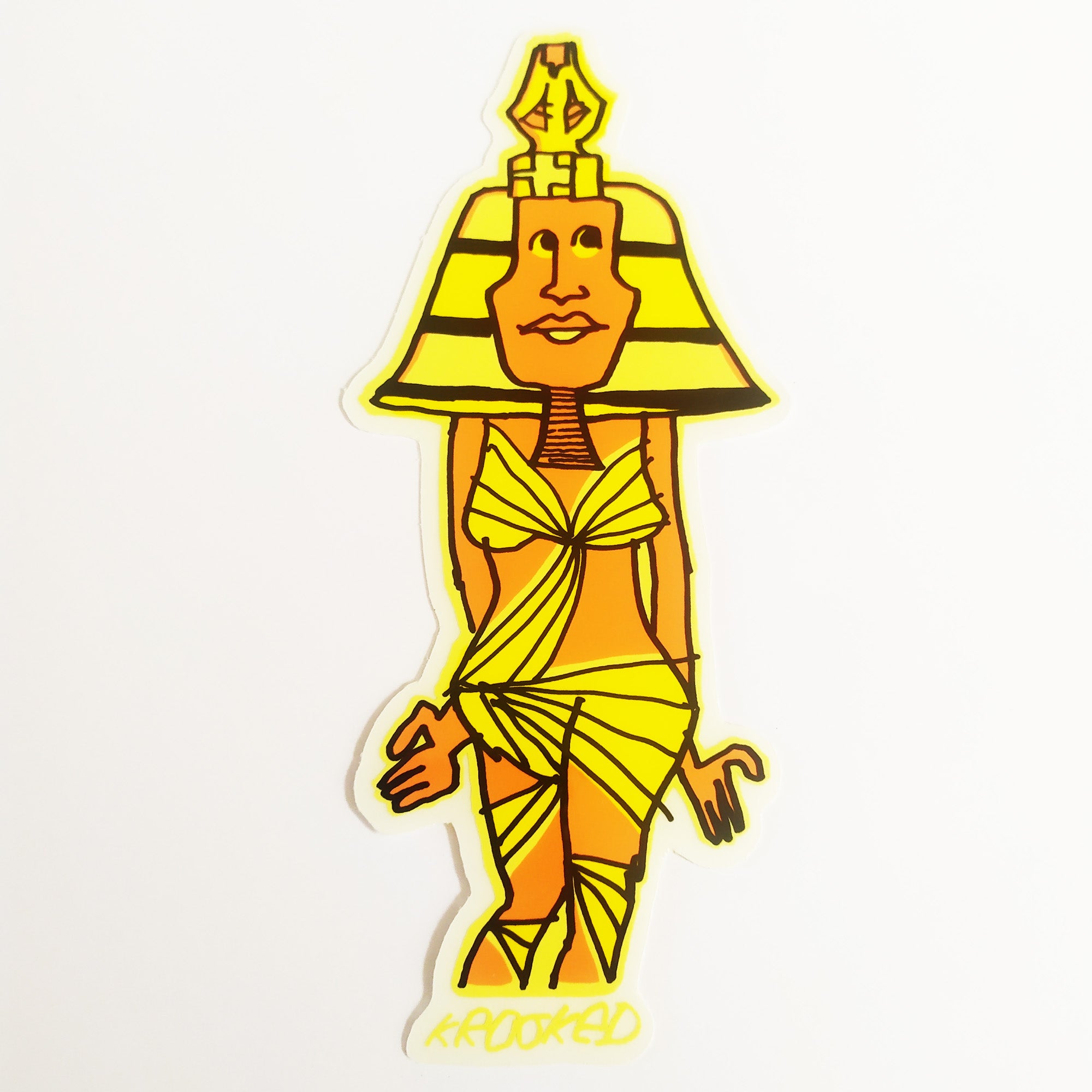 Krooked Skateboarding - Ron Allen Guest Sticker