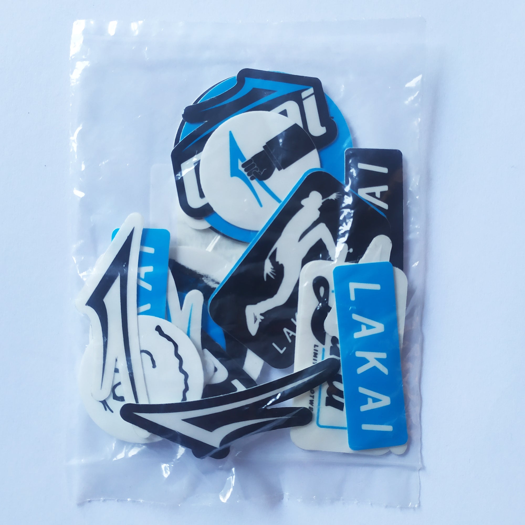 Lakai Assorted Sticker Pack - 24 Stickers - Sealed - SkateboardStickers.com