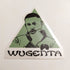 Magenta Skateboard Sticker - 7cm high approx - Wugenta - SkateboardStickers.com