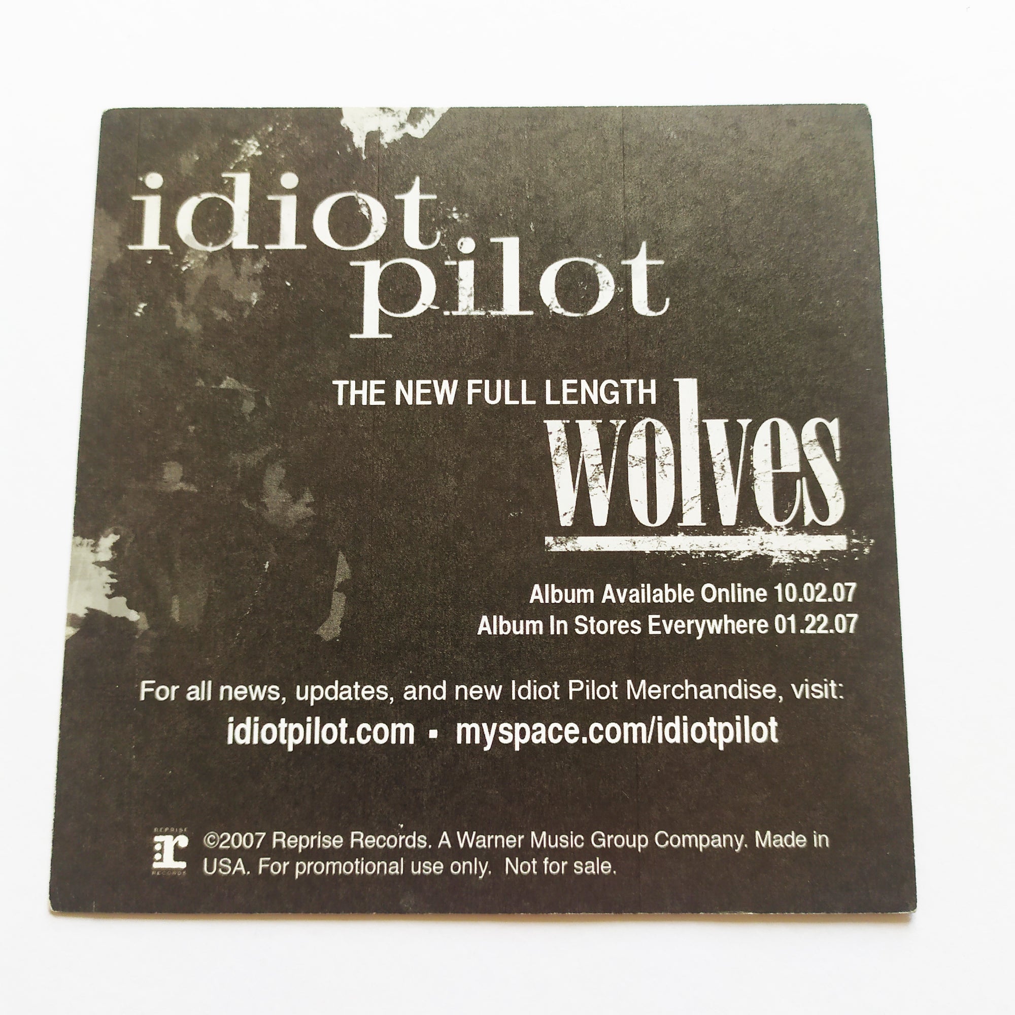 Idiot Pilot - Wolves Music Sticker - SkateboardStickers.com