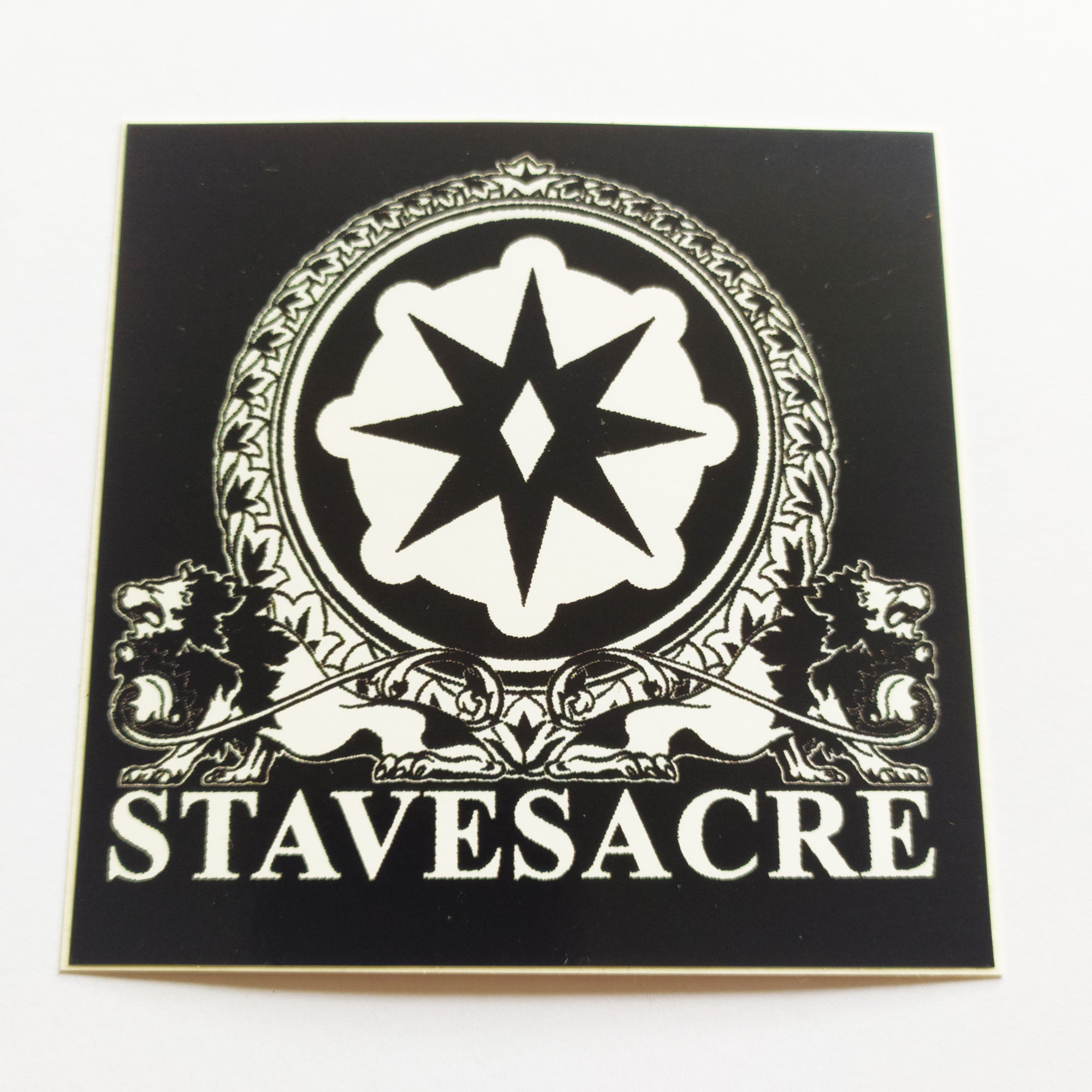 Stavesacre Music Sticker - SkateboardStickers.com