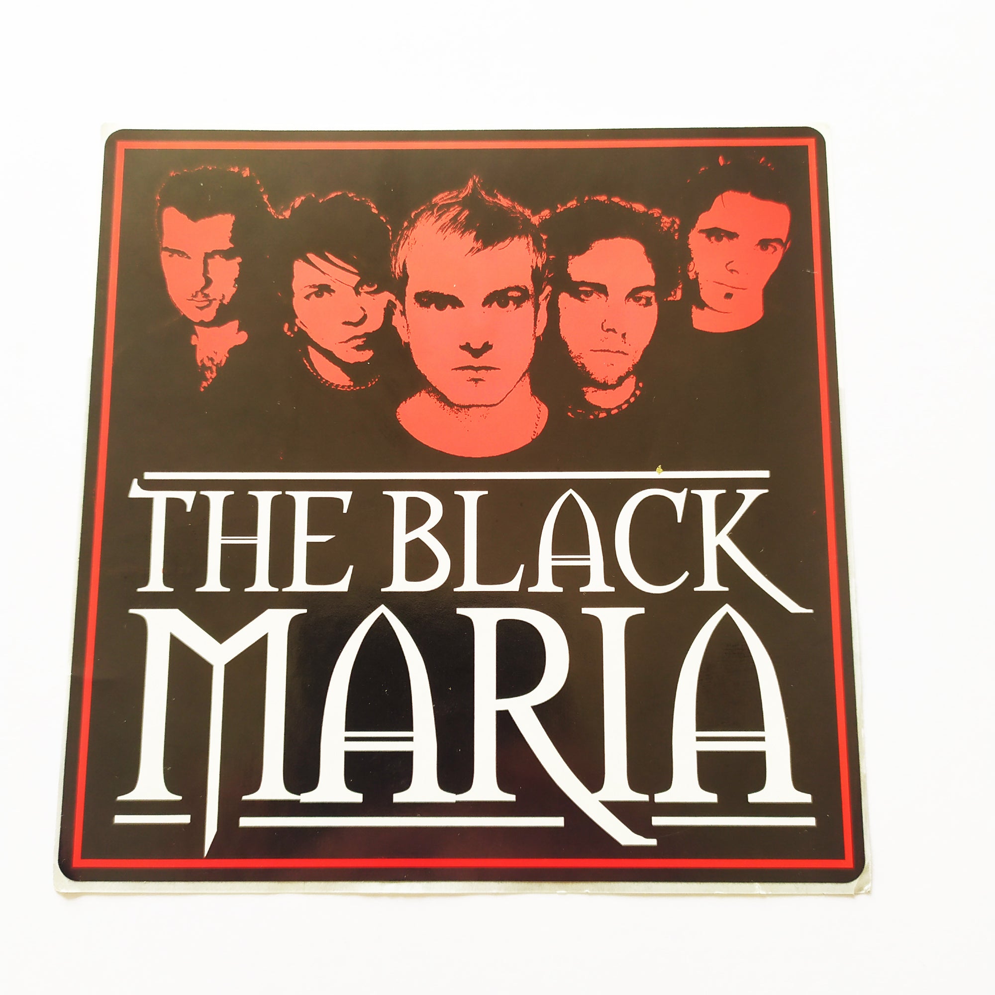 The Black Maria - Lead Us To Reason Music Sticker - SkateboardStickers.com