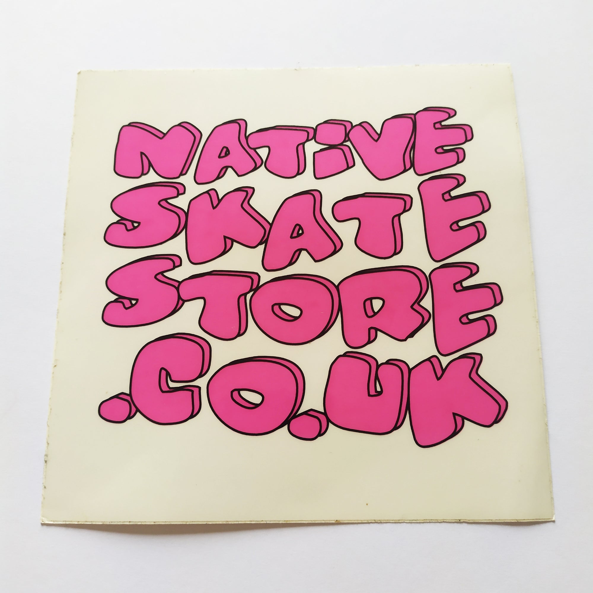 Native Skate Store Skateboard Sticker - SkateboardStickers.com