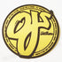 OJ Wheels - Foil Skateboard Sticker - 8cm across approx - SkateboardStickers.com