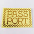 Pass~Port Sticker - Invasive Logo Gold