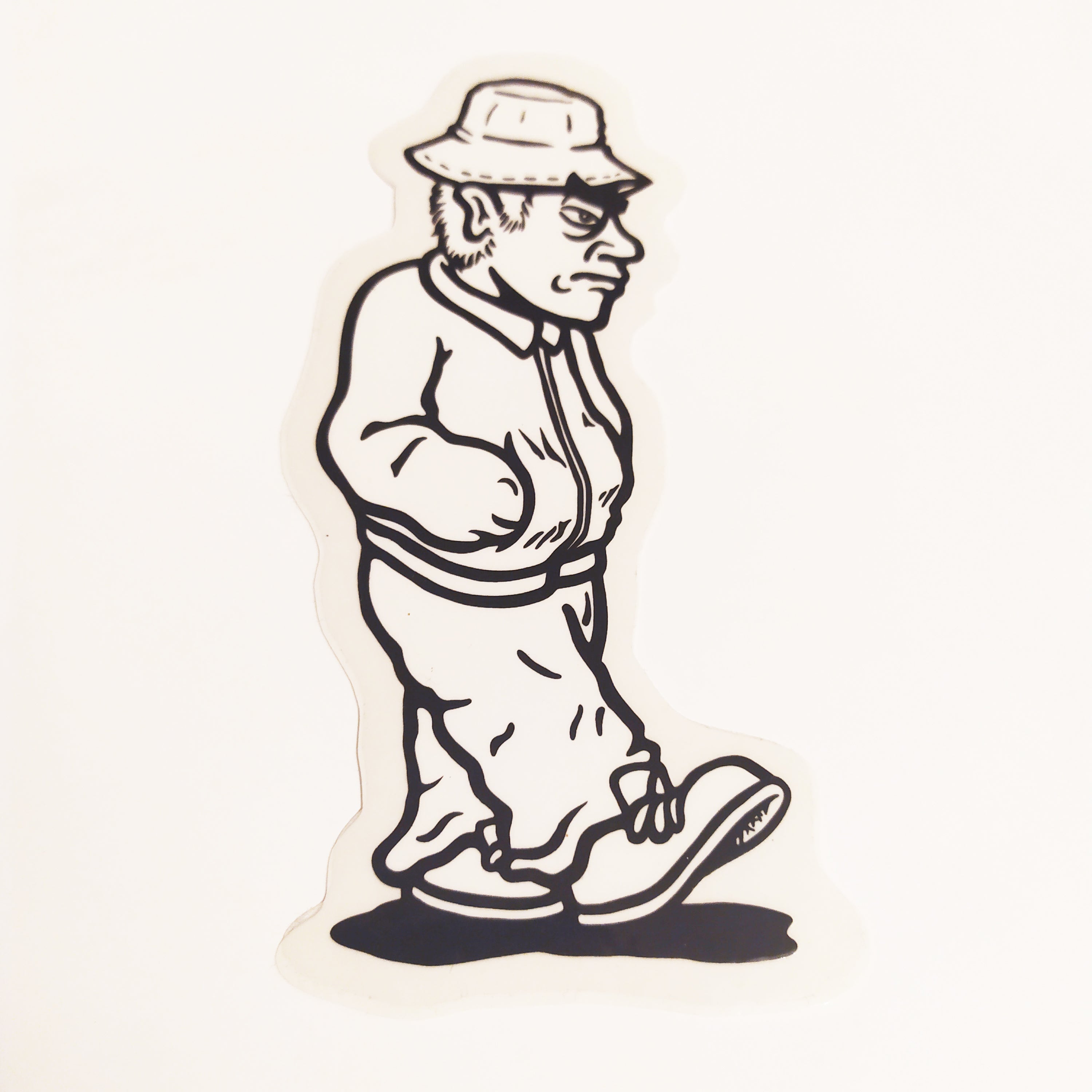 Polar Skateboard Sticker - 12cm high approx - SkateboardStickers.com