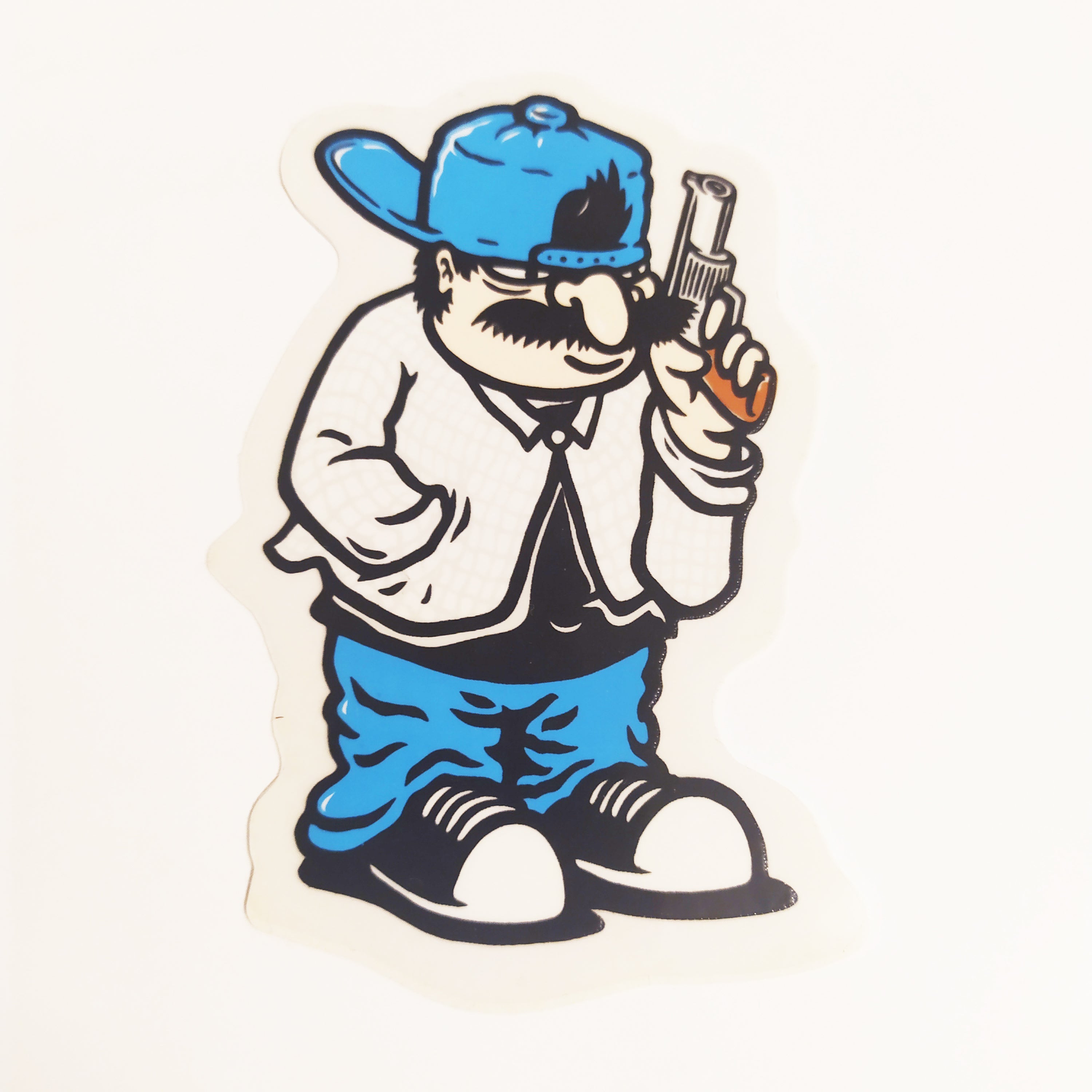 Polar Skateboard Sticker - 9.5cm high approx - SkateboardStickers.com