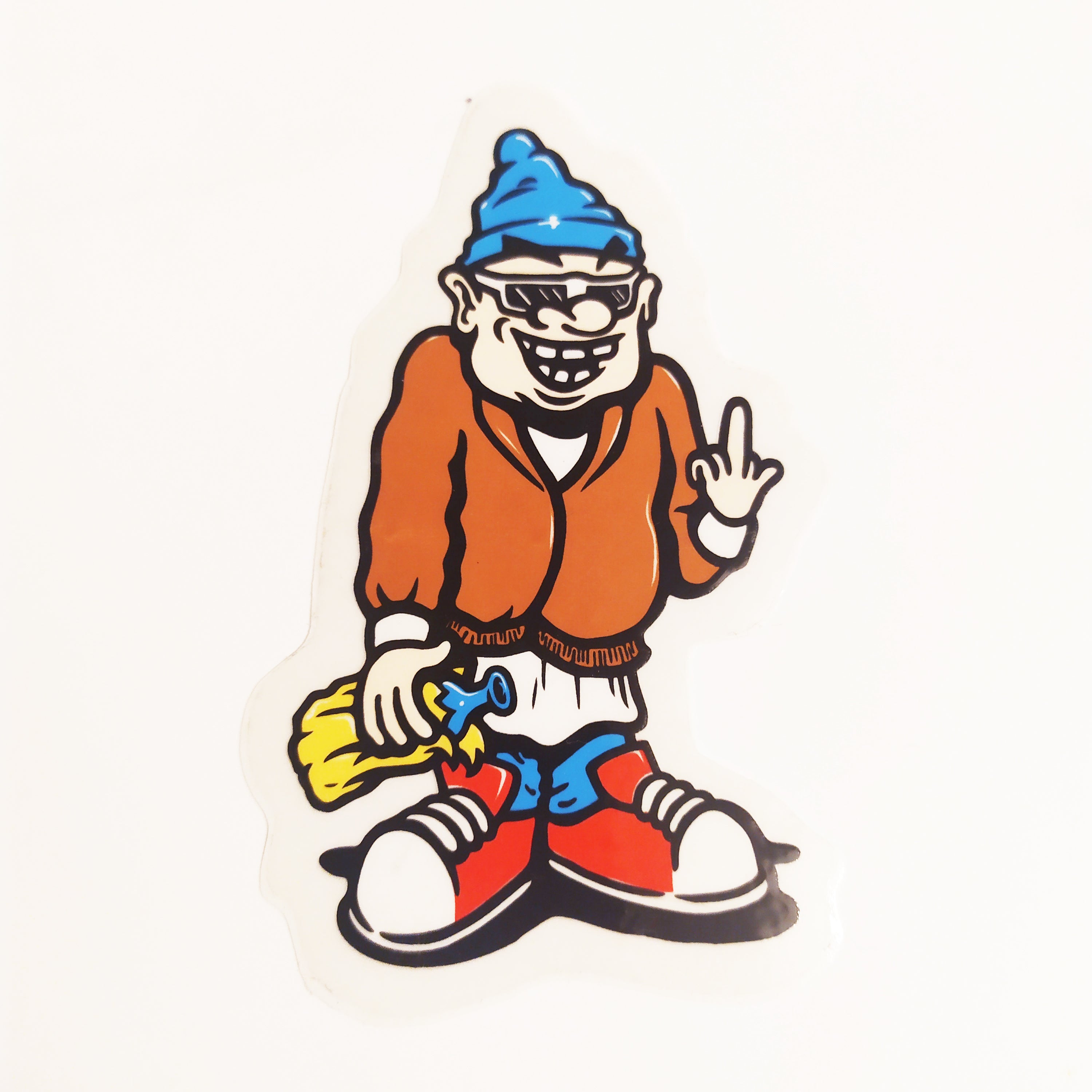 Polar Skateboard Sticker - 9.5cm high approx - SkateboardStickers.com