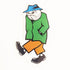 Polar Skate Co TBS-O-Rama Grumpy Skateboard Sticker - Artwork by Gorm Boberg - 10cm high approx - SkateboardStickers.com