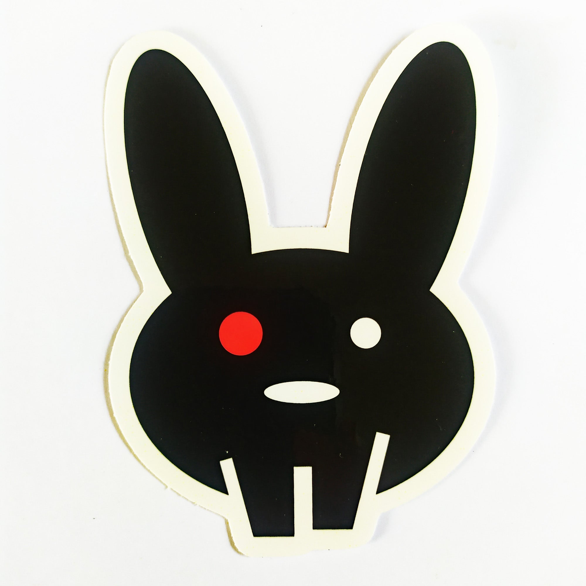 Popwar Bunny Skateboard Sticker - SkateboardStickers.com