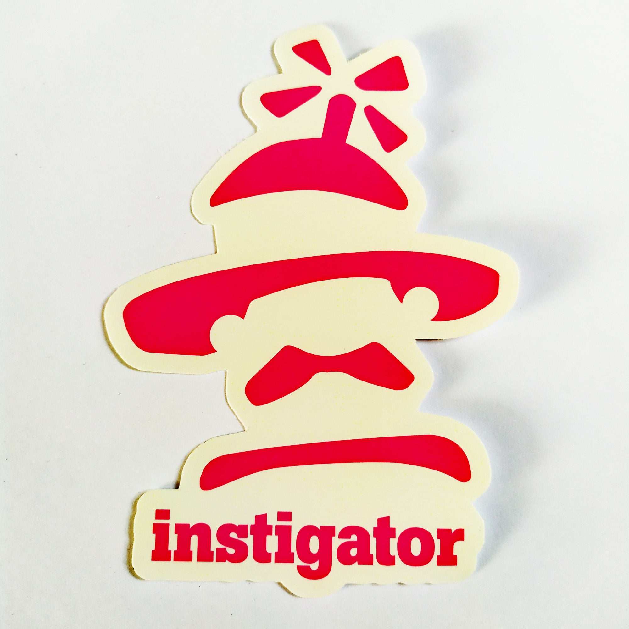 Popwar Instigator Skateboard Sticker - SkateboardStickers.com