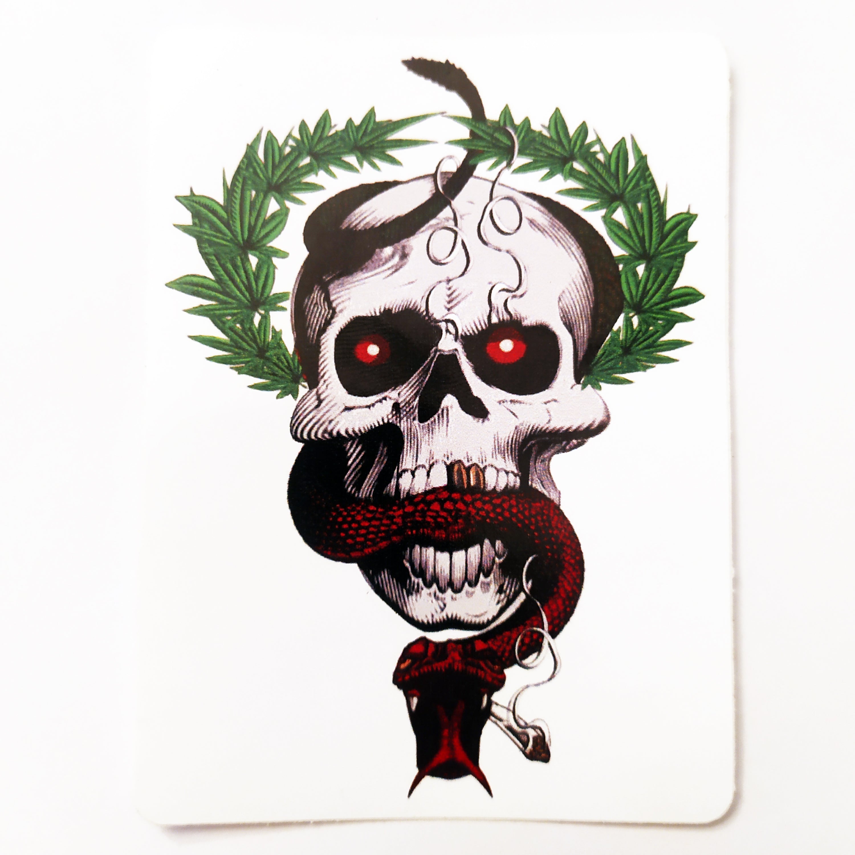 Razortailed Stickers set of 4, including "Mike McChill" & "Blaze & Destroy" - SkateboardStickers.com