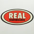 Real Skateboards Oval Sticker - red medium